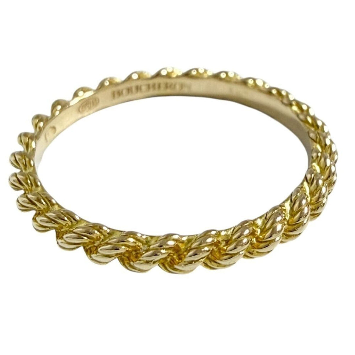 Boucheron Yellow Gold (18K) Band Ring (Pre-Owned)