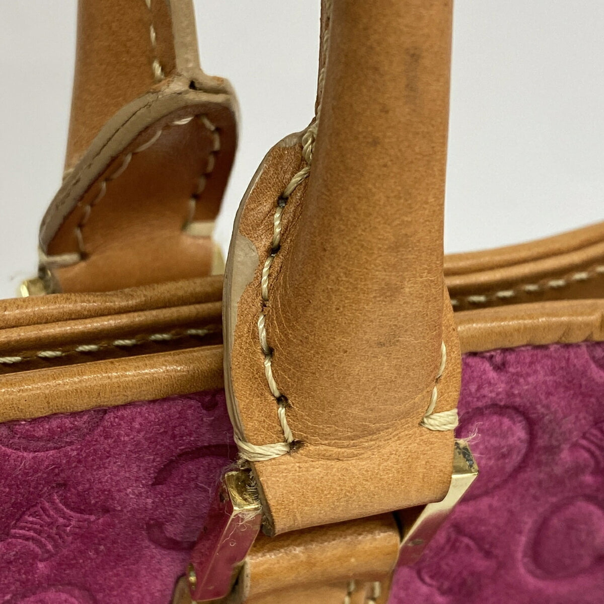 Celine Pink Suede Tote Bag (Pre-Owned)