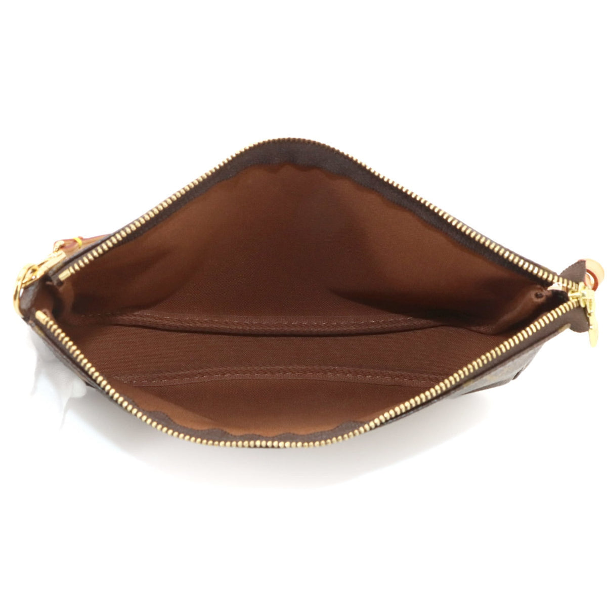 Louis Vuitton Brown Monogram Monogram Handbag Pochette (Pre-Owned)
