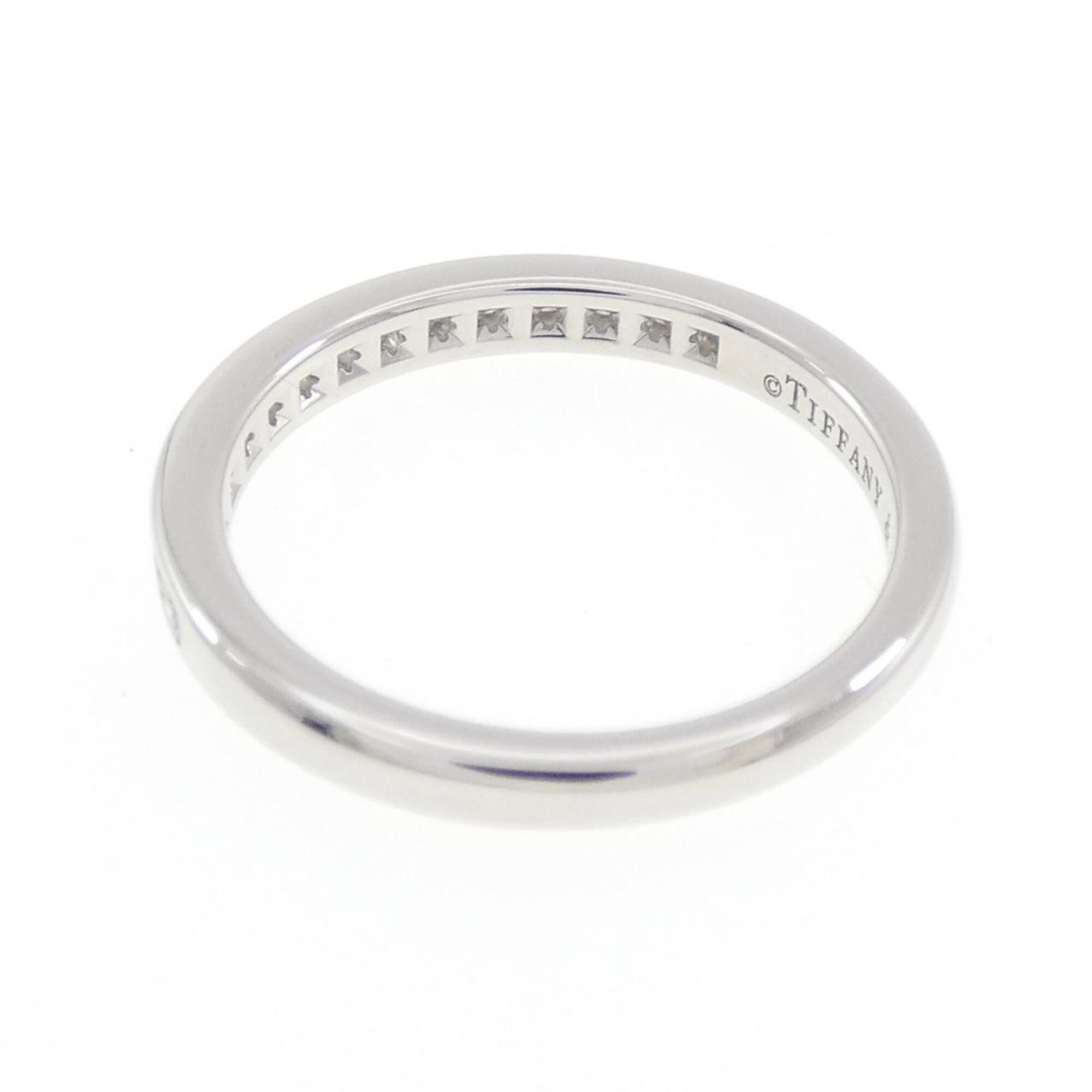 Tiffany Platinum Platinum 950 Band Ring (Pre-Owned)