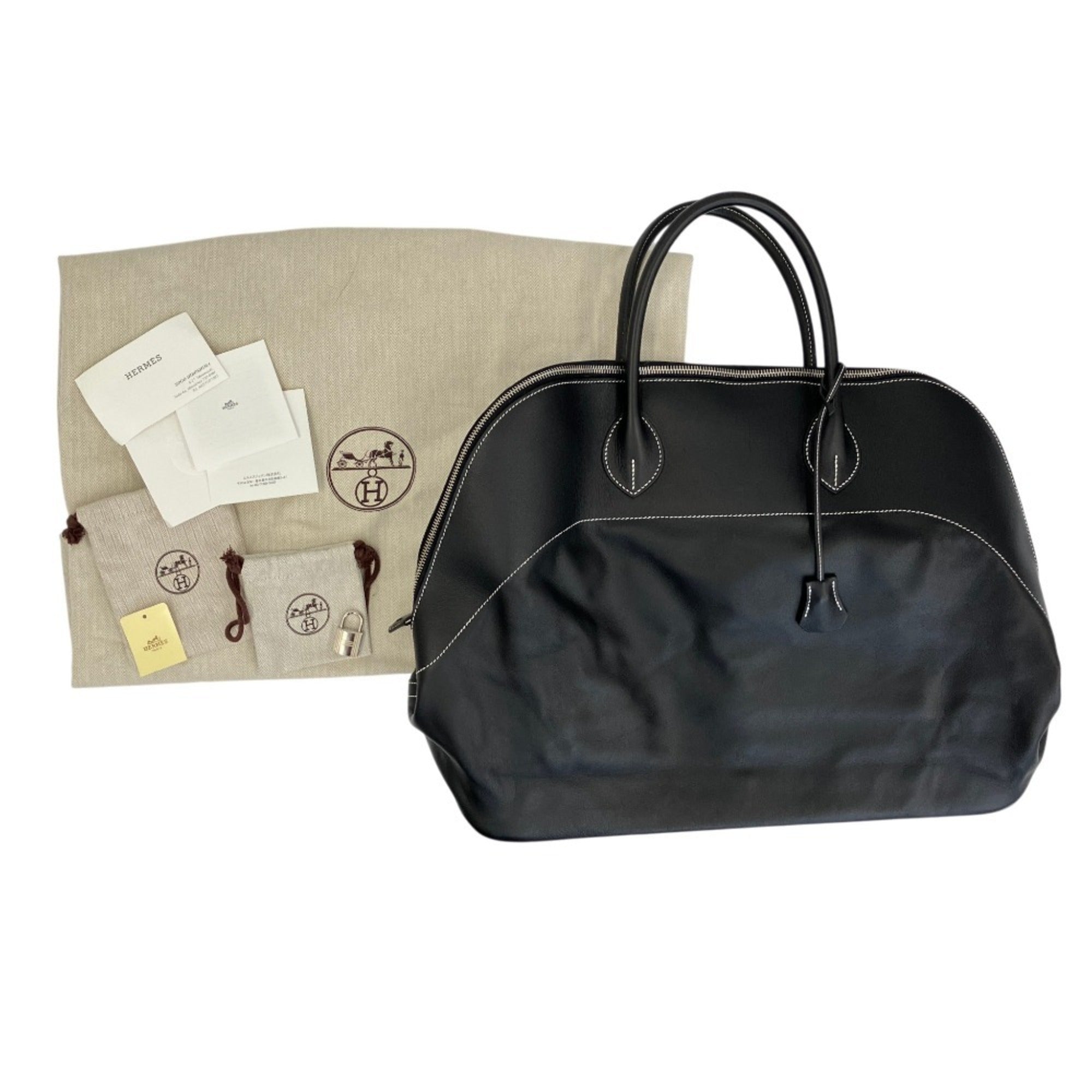 Hermes Black Handbag (Pre-Owned)