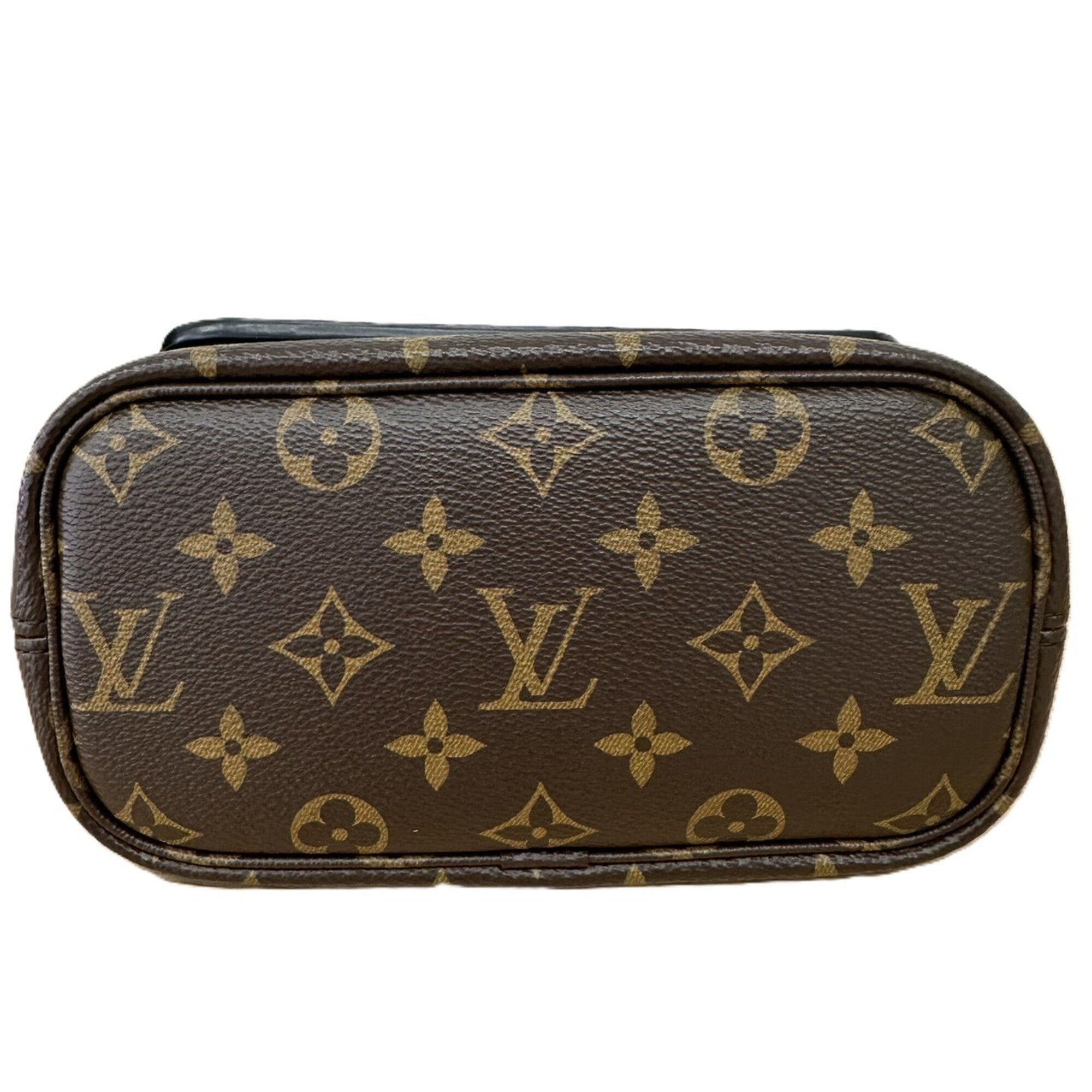 Louis Vuitton Monogram Brown Leather Tote Bag (Pre-Owned)