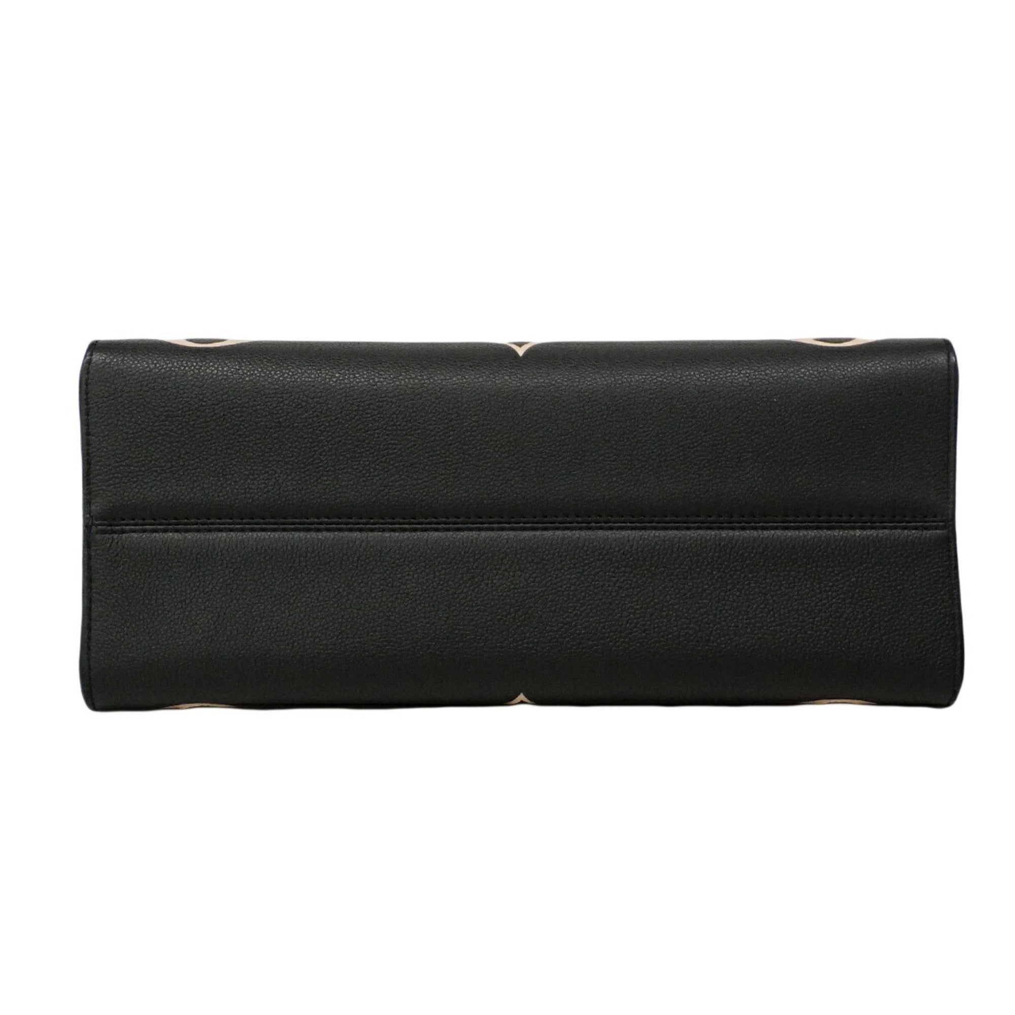 Louis Vuitton Beige Black Tote Bag (Pre-Owned)