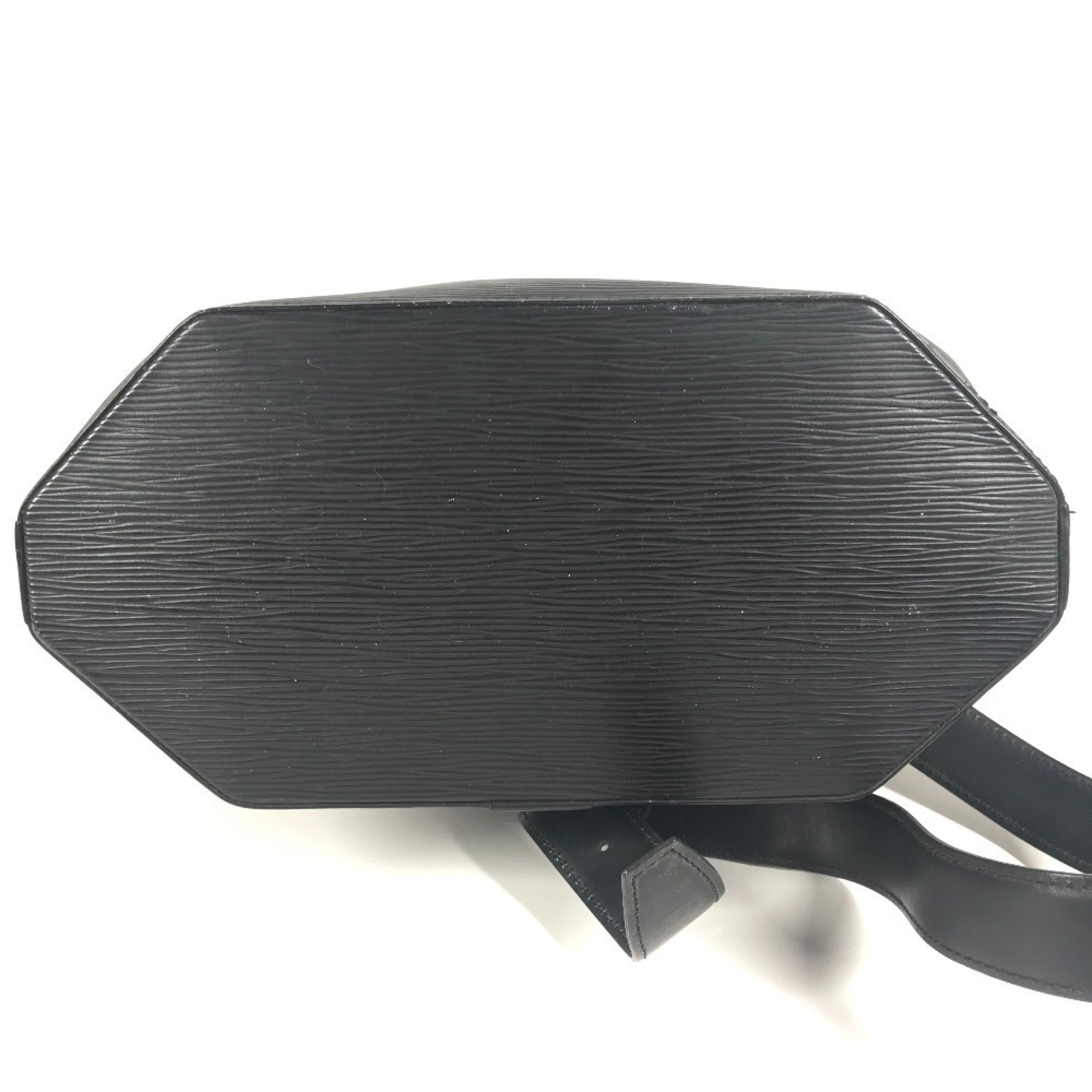 Louis Vuitton Black Noir Epi Leather Shoulder Bag (Pre-Owned)