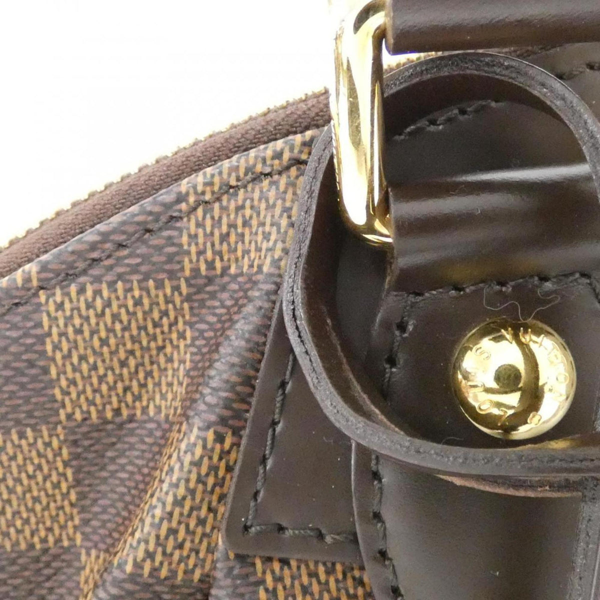 Louis Vuitton Brown Coated Canvas Handbag (Pre-Owned)