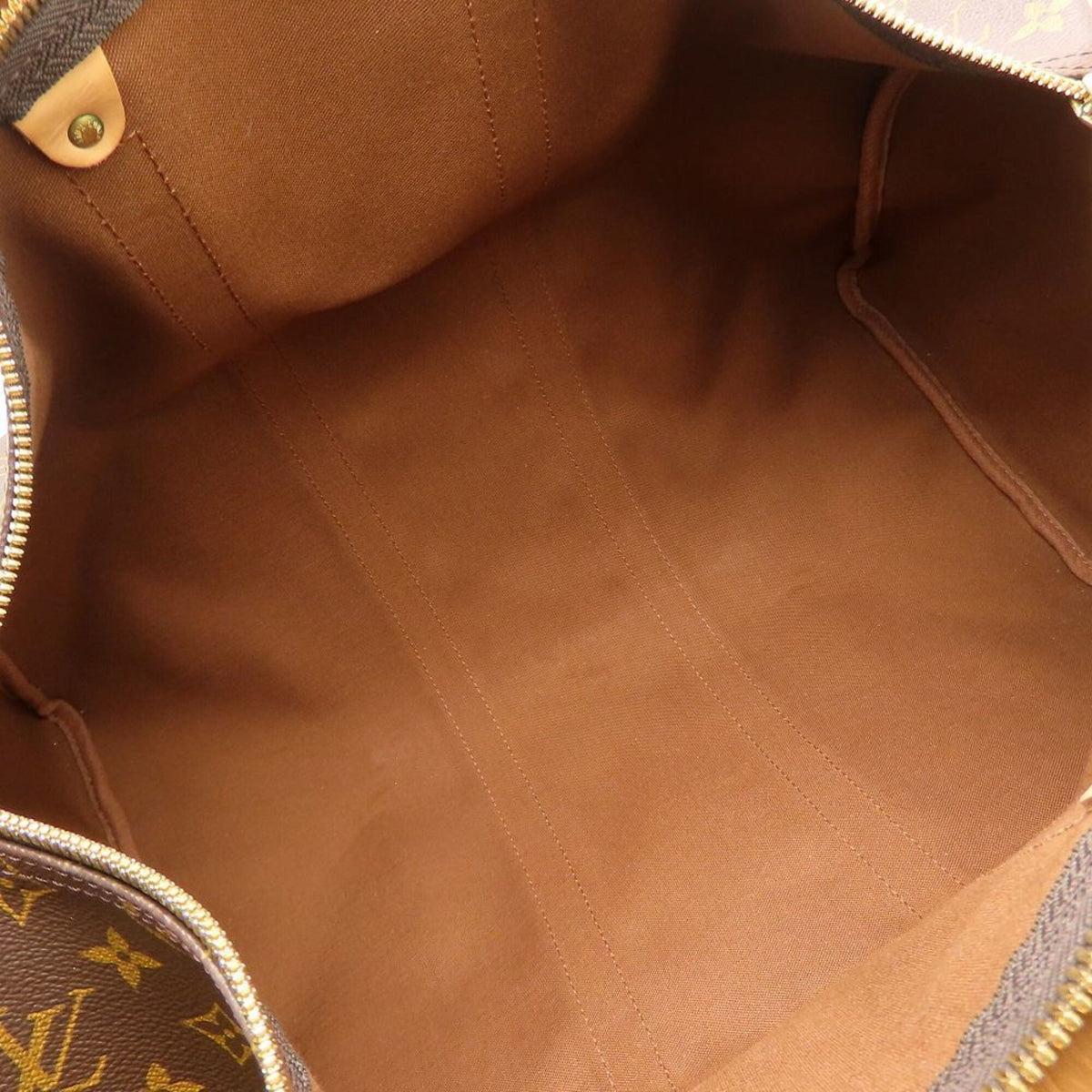 Louis Vuitton Brown Monogram Canvas Boston Bag (Pre-Owned)