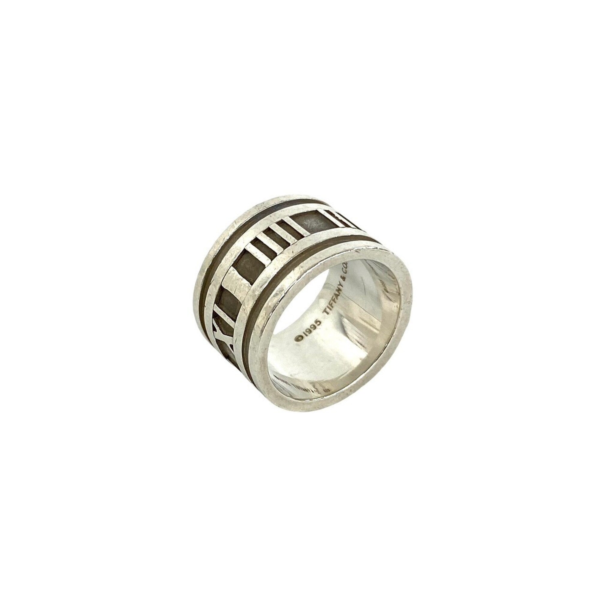 Tiffany Silver Silver 925 Band Ring (Pre-Owned)