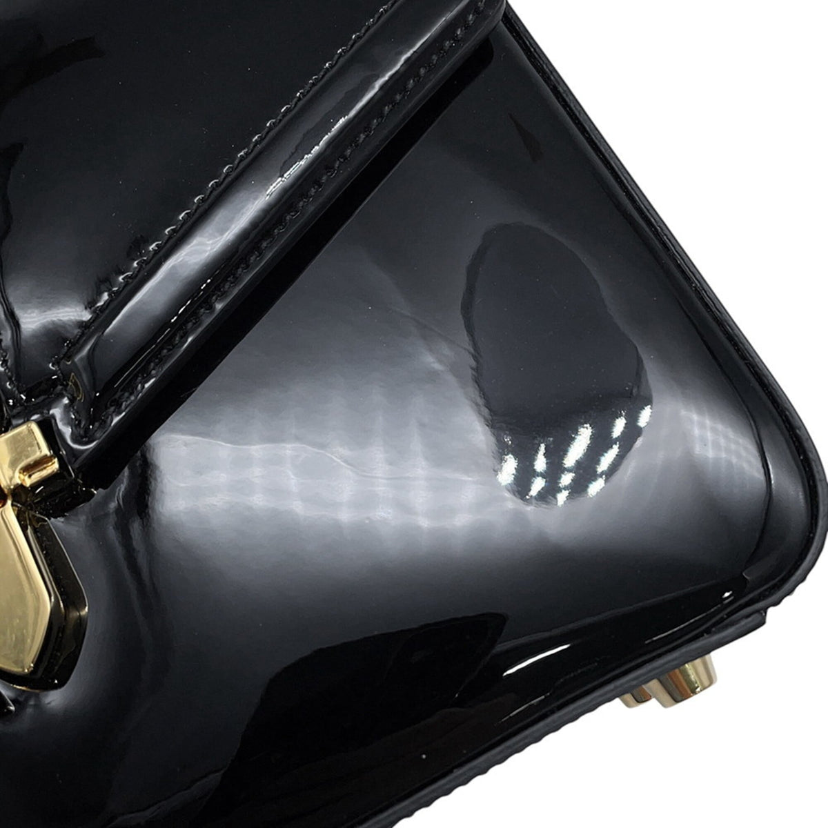 Gucci Black Leather Handbag Shoulder Bag (Pre-Owned)