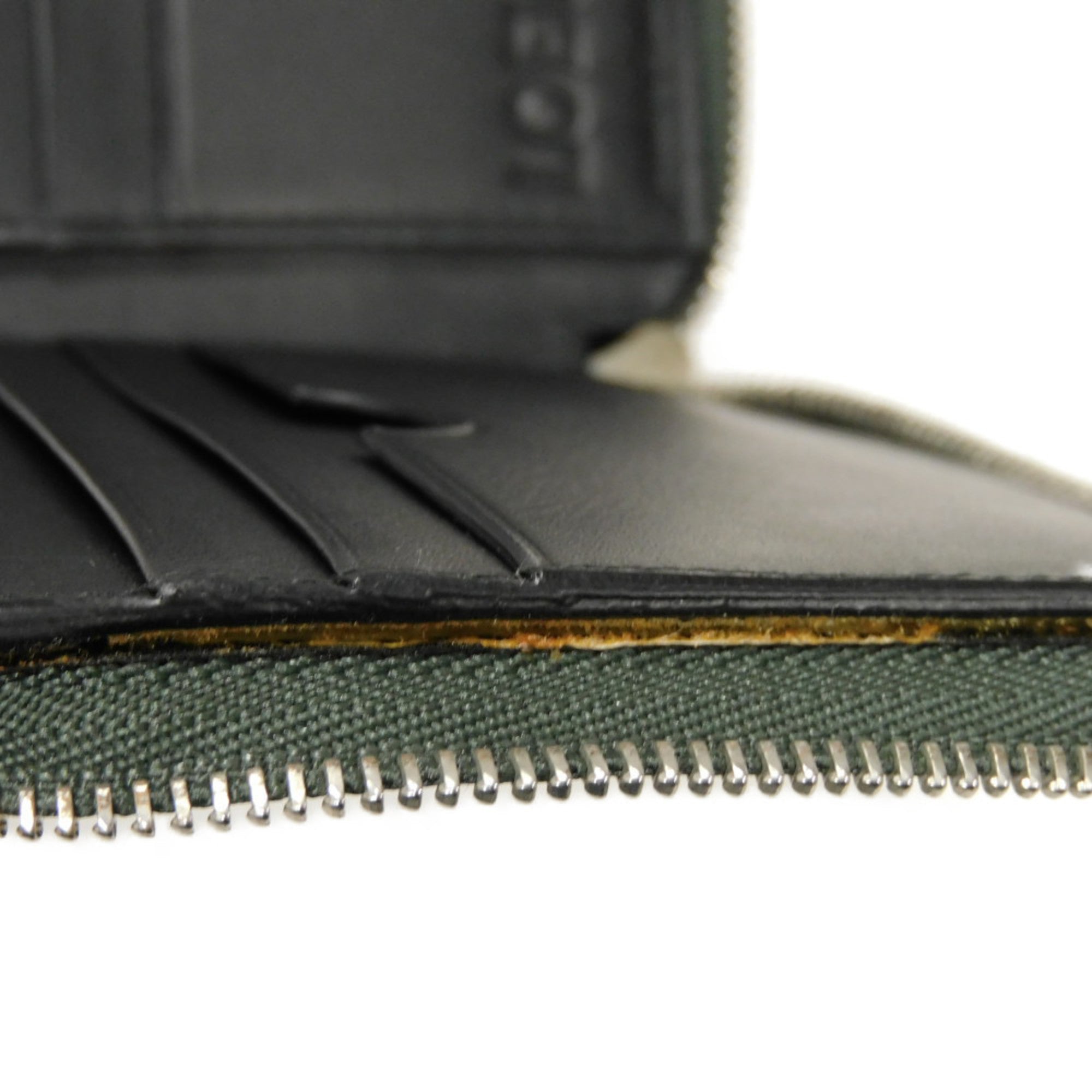 Loewe Green Leather Wallet (Bi-Fold) (Pre-Owned)