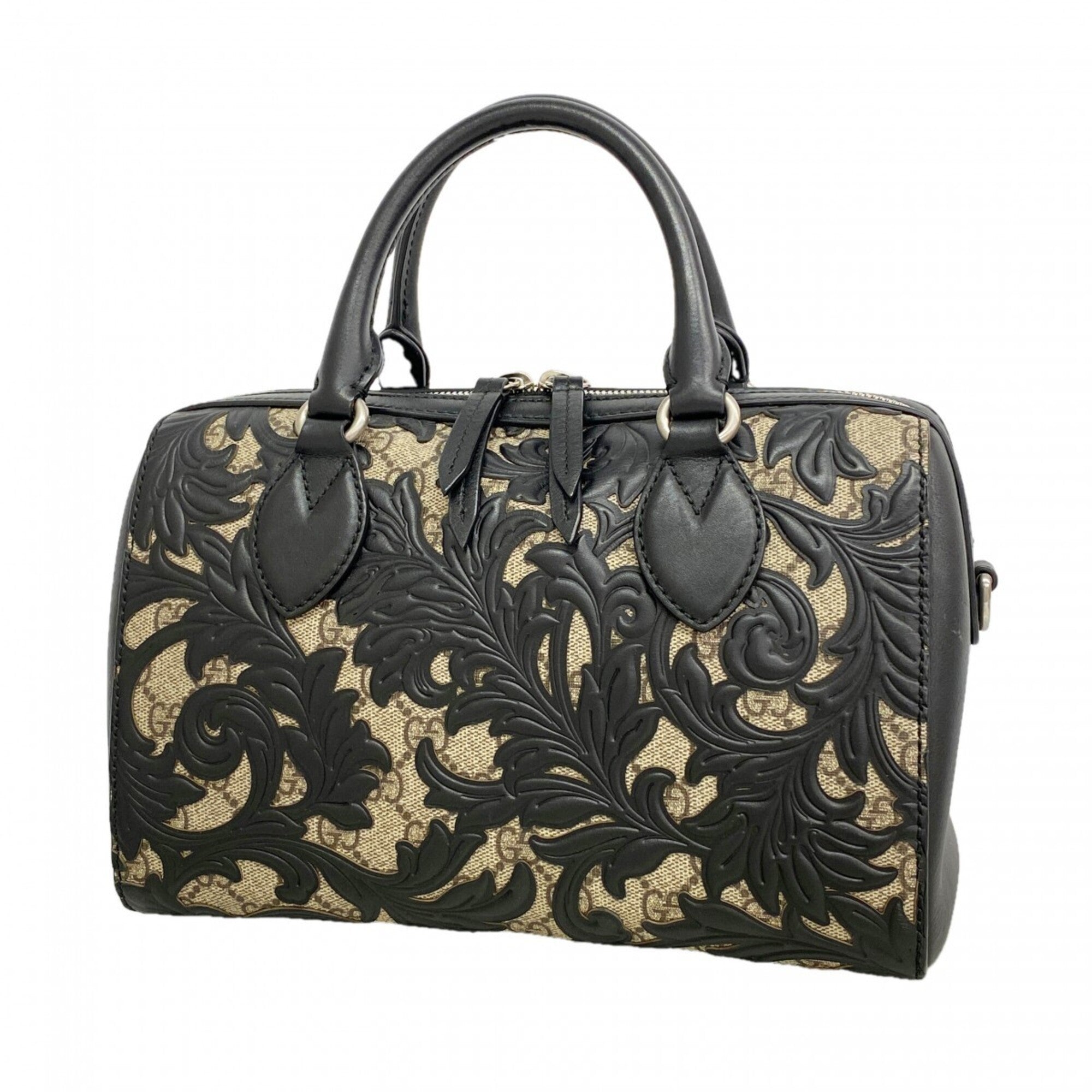 Gucci Black Pvc Handbag (Pre-Owned)
