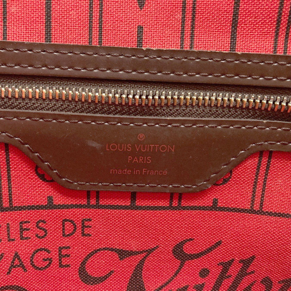 Louis Vuitton Damier Canvas Ebene Damier Canvas Handbag (Pre-Owned)