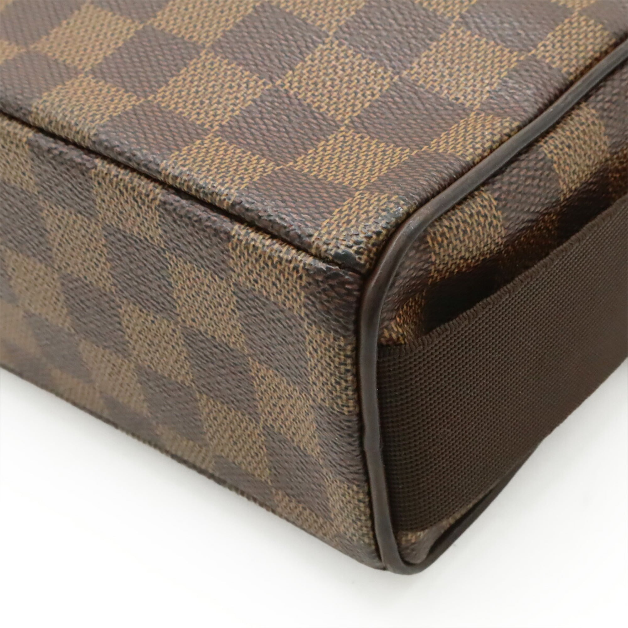 Louis Vuitton Brown Pvc Coated Canvas Damier Canvas Pochette Shoulder Bag (Pre-Owned)