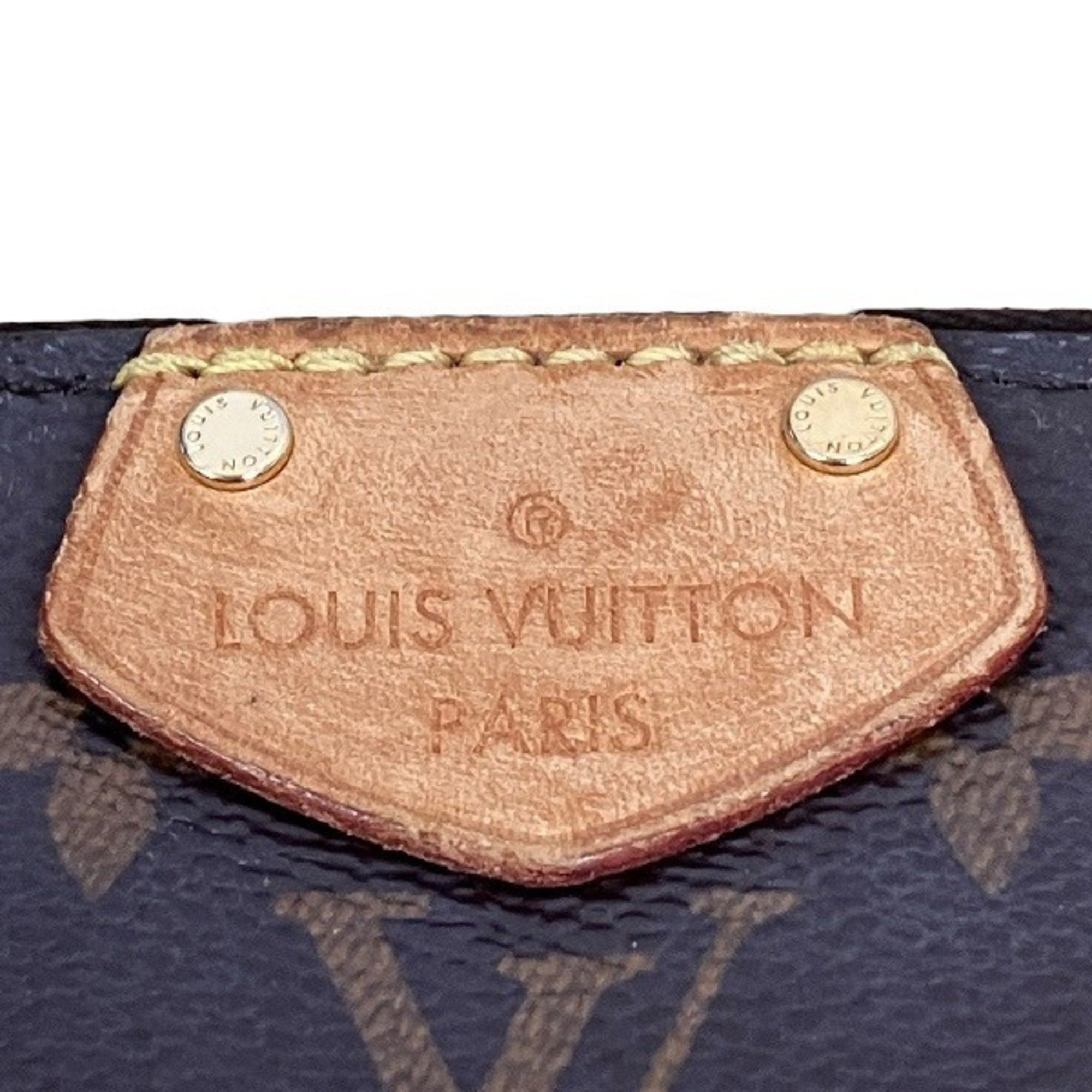 Louis Vuitton Brown Monogram Handbag Shoulder Bag (Pre-Owned)