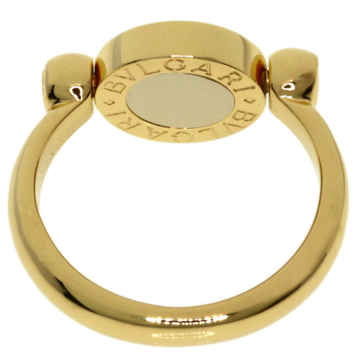 Bvlgari Bvlgari Bvlgari Yellow Gold (18K) Band Ring (Pre-Owned)
