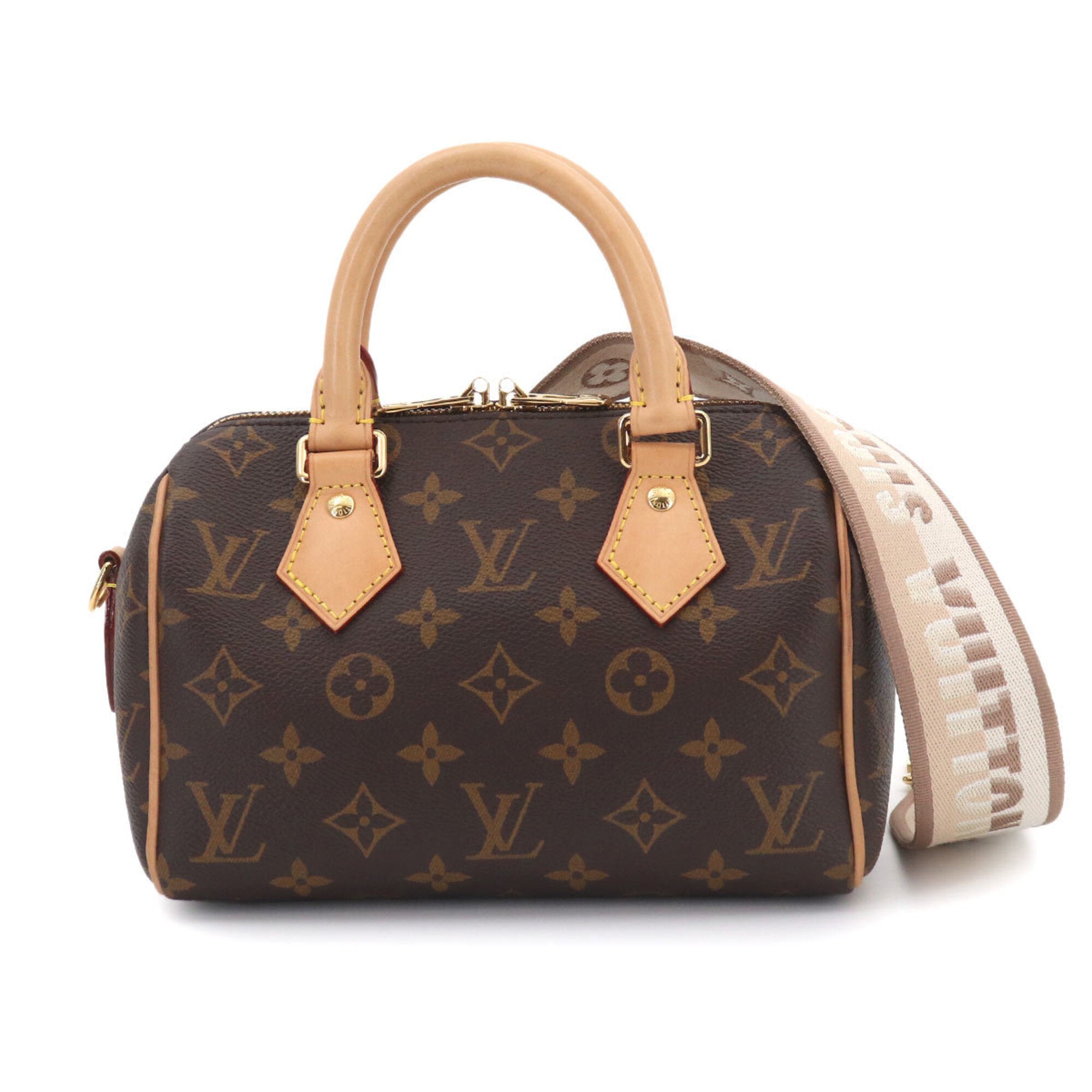 Louis Vuitton Beige Monogram Monogram Handbag Shoulder Bag (Pre-Owned)