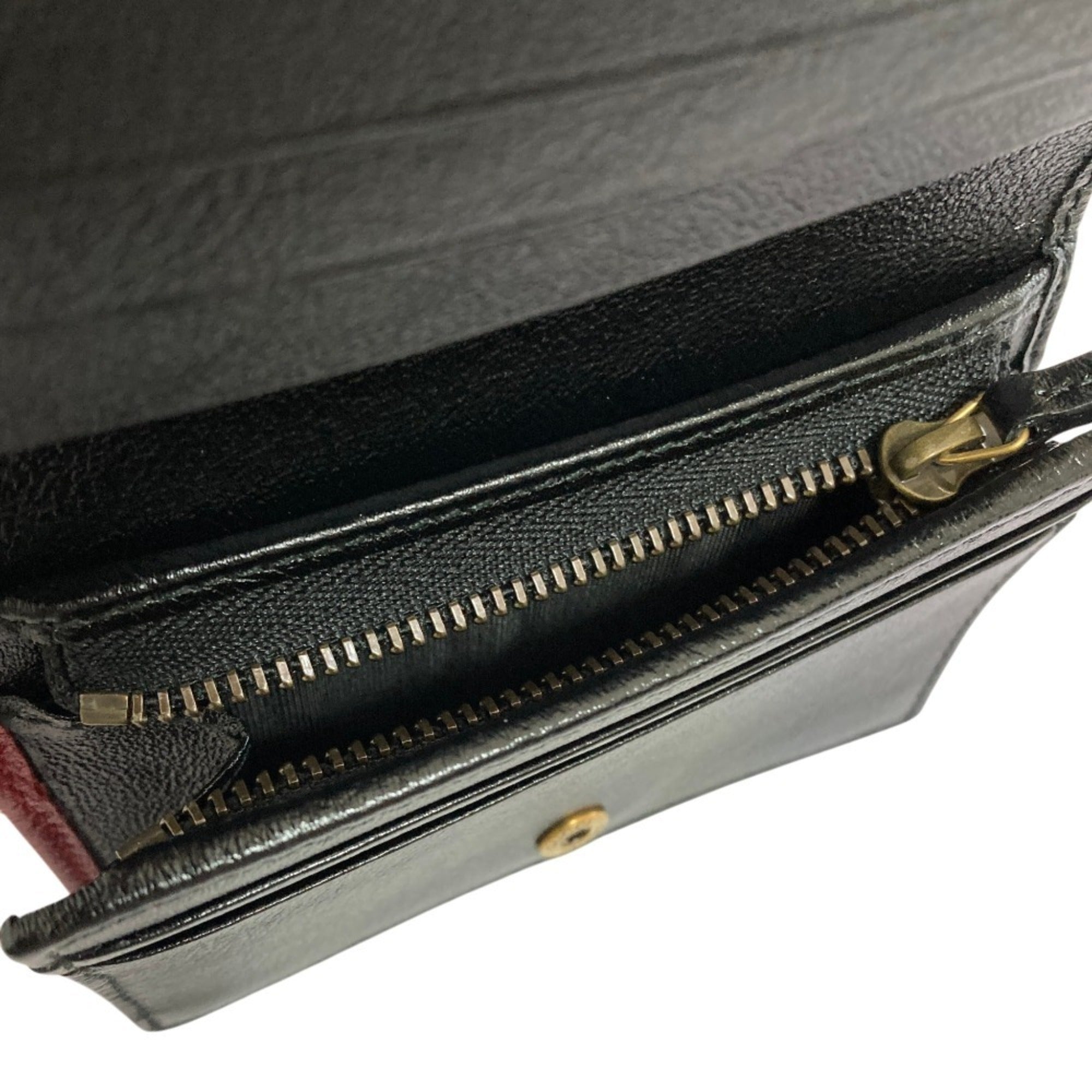 Gucci Black Leather Wallet (Bi-Fold) (Pre-Owned)