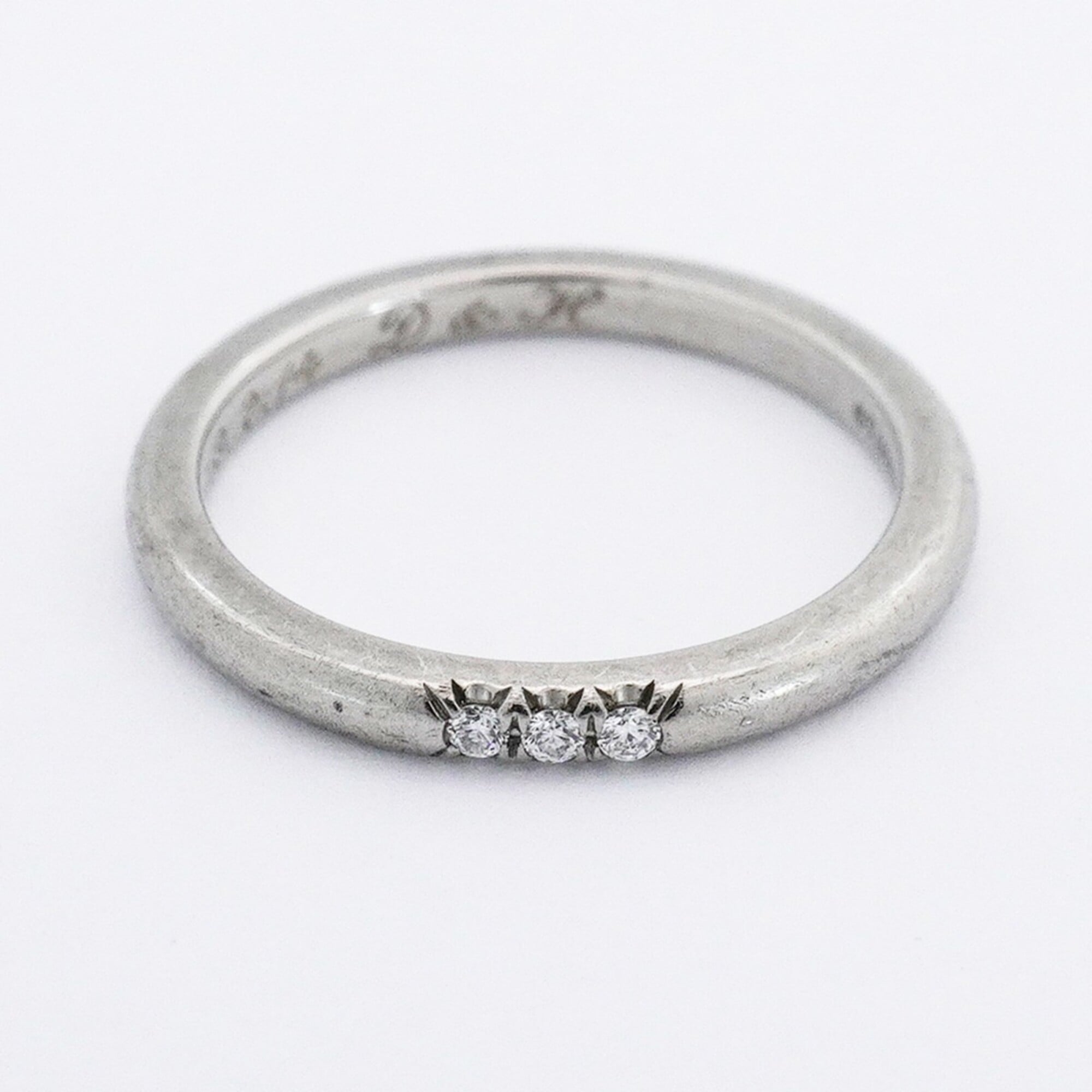 Tiffany Platinum 950 Band Ring (Pre-Owned)