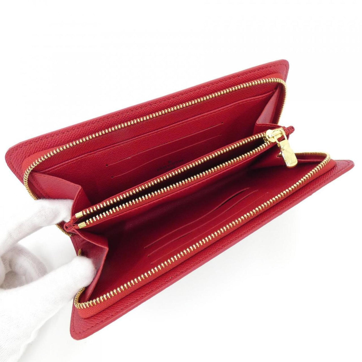Louis Vuitton Brown Coated Canvas Long Wallet (Bi-Fold) (Pre-Owned)