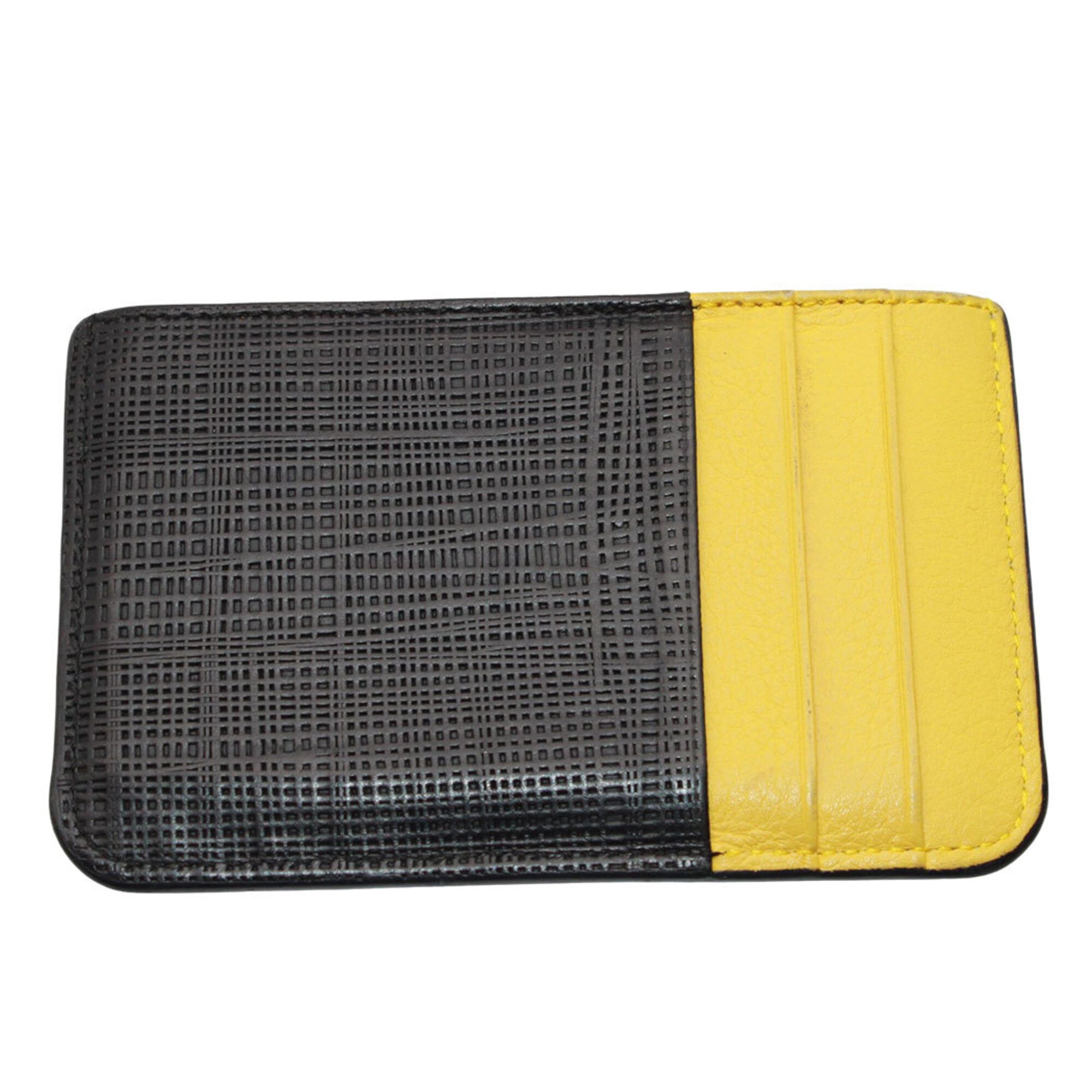 Loewe Yellow Leather Coin Purse/Coin Case (Pre-Owned)