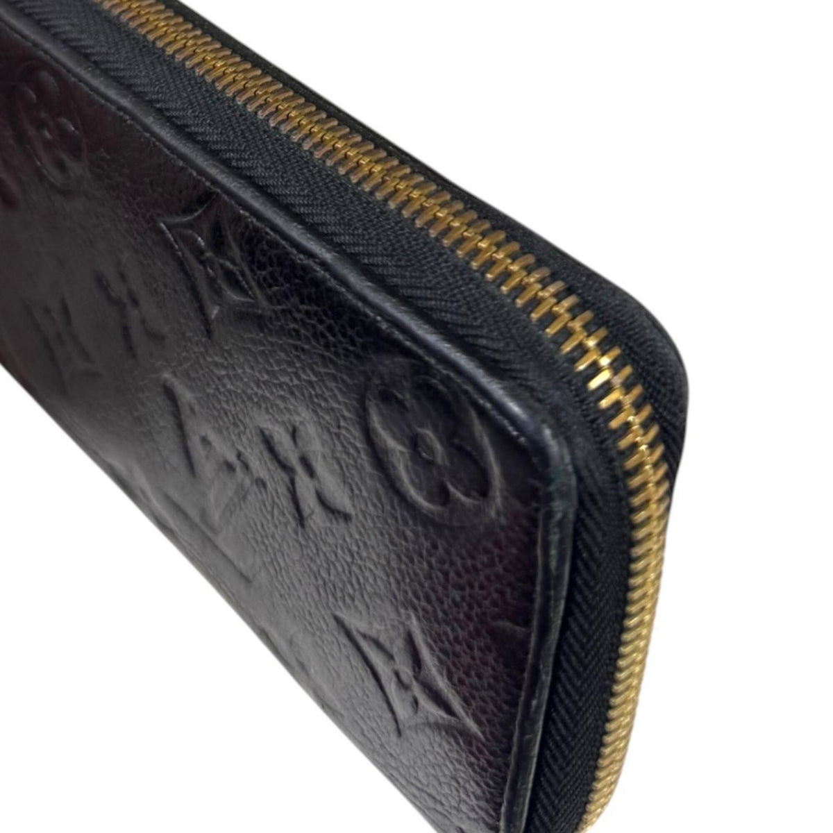 Louis Vuitton Black Or Monogram Empreinte Long Wallet (Bi-Fold) (Pre-Owned)