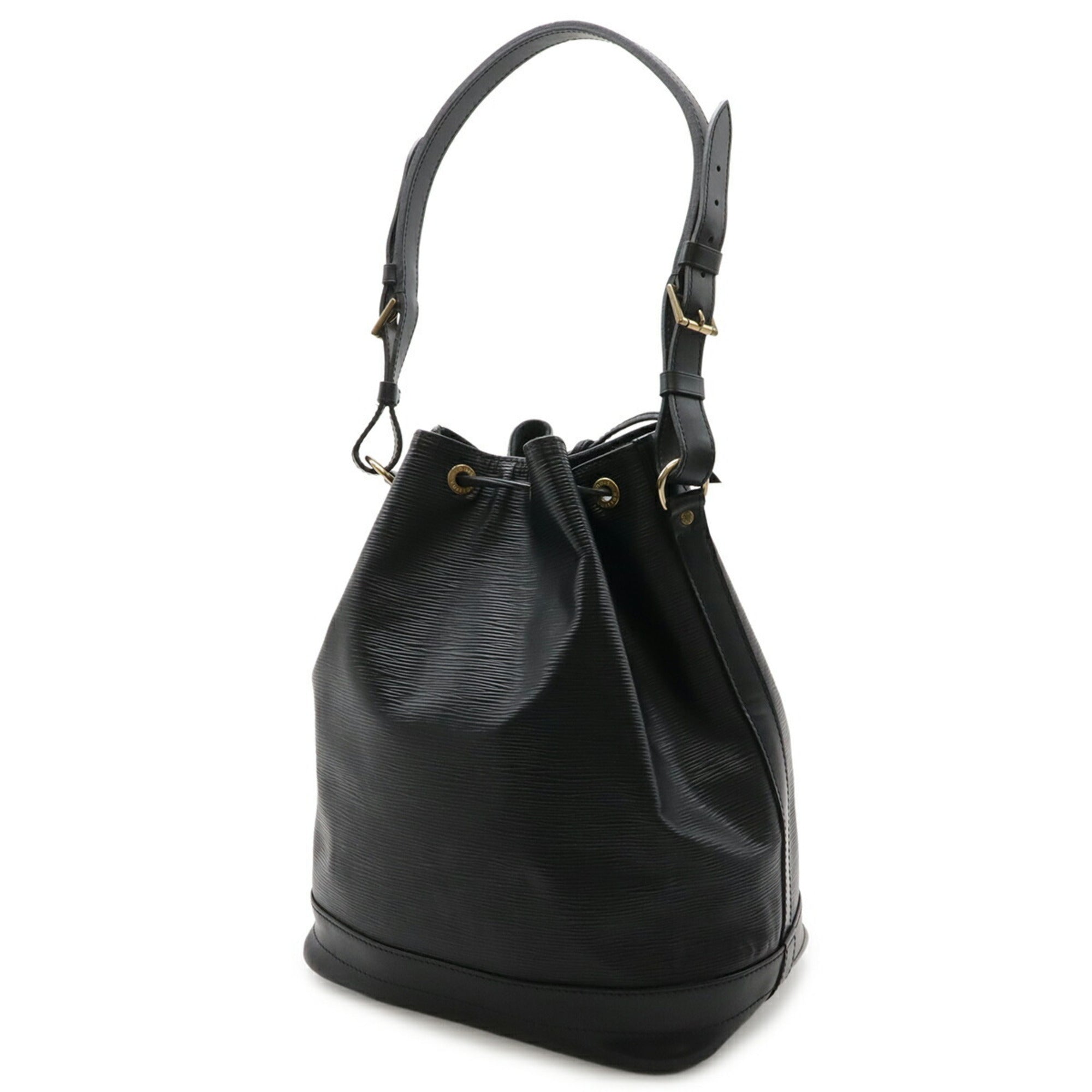 Louis Vuitton Noir Epi Leather Shoulder Bag (Pre-Owned)