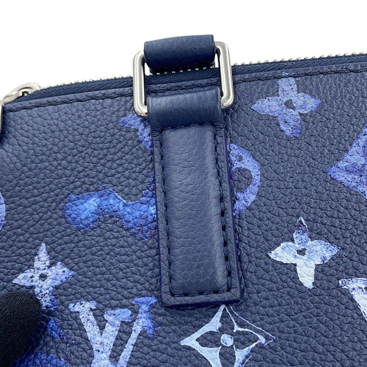 Louis Vuitton Navy Monogram Handbag (Pre-Owned)
