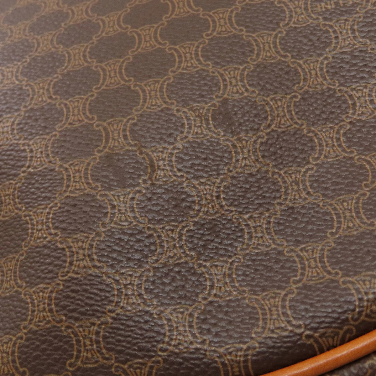 Celine Macadam Brown Pvc Handbag (Pre-Owned)