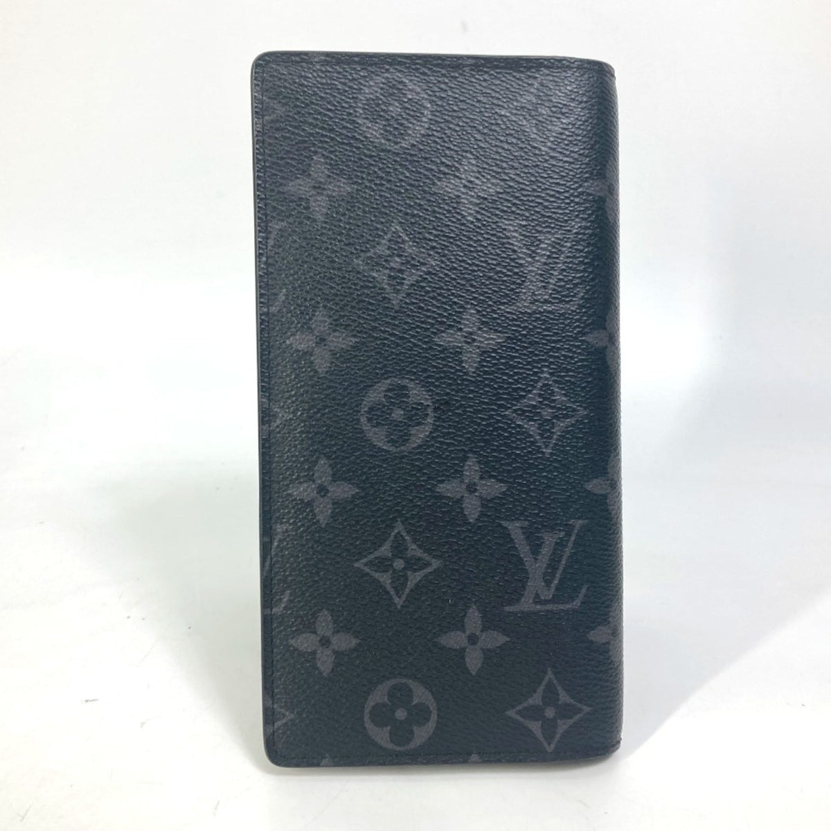 Louis Vuitton Monogram Eclipse Black Monogram Eclipse Long Wallet (Bi-Fold) (Pre-Owned)