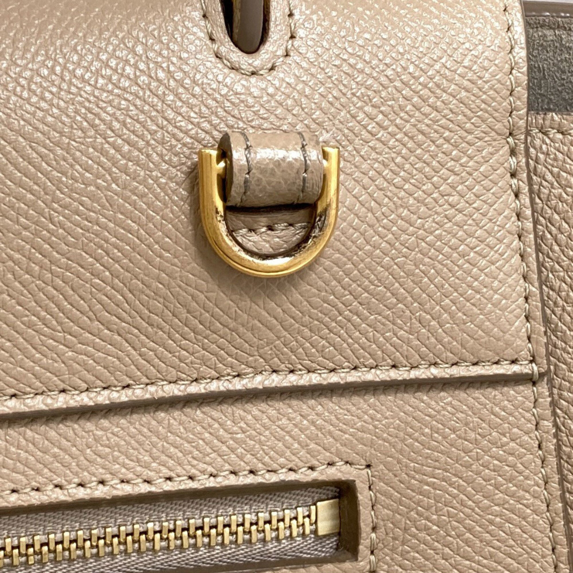 Celine Brown Leather Handbag (Pre-Owned)