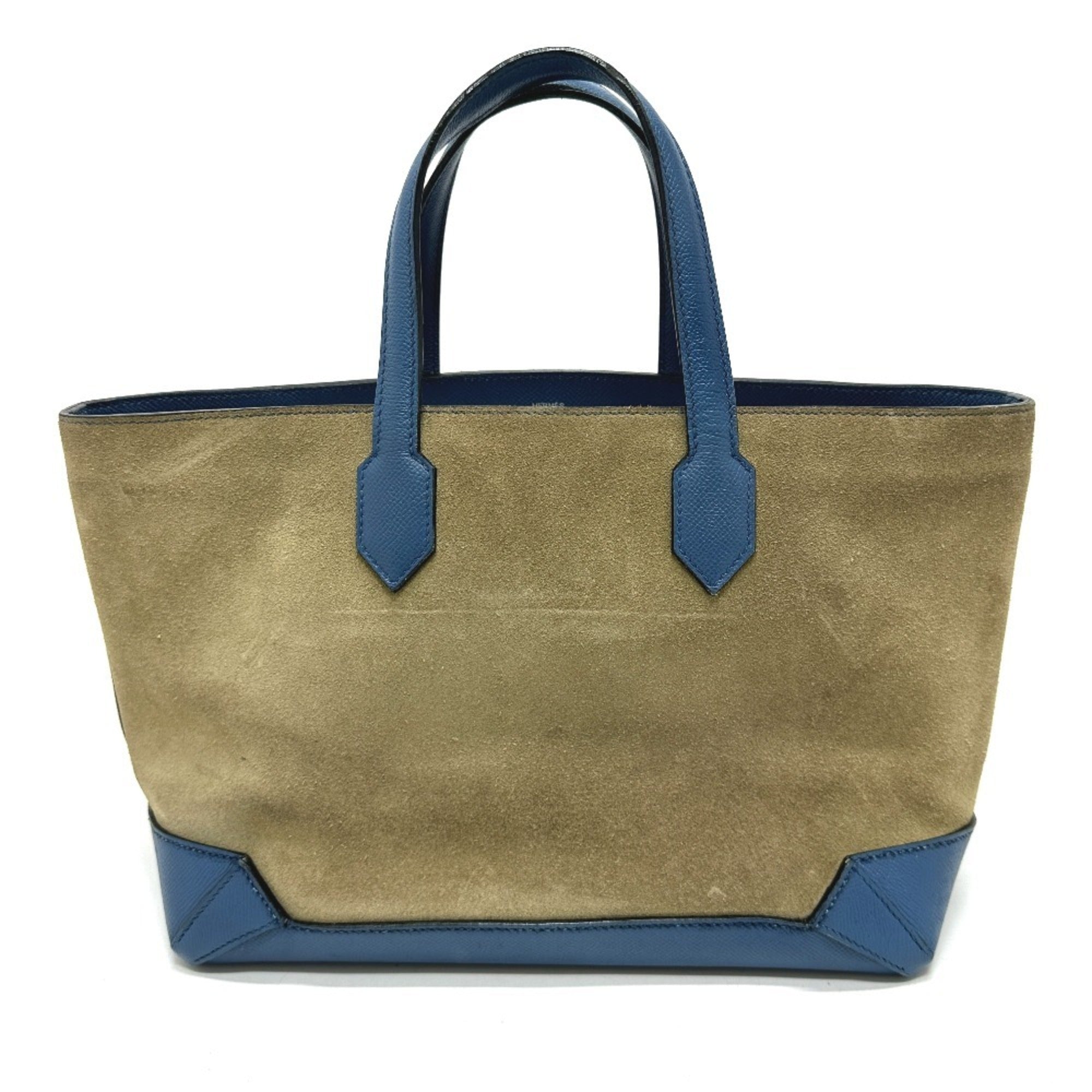 Hermes Blue Agate Epsom Leather Handbag Shoulder Bag Tote Bag (Pre-Owned)