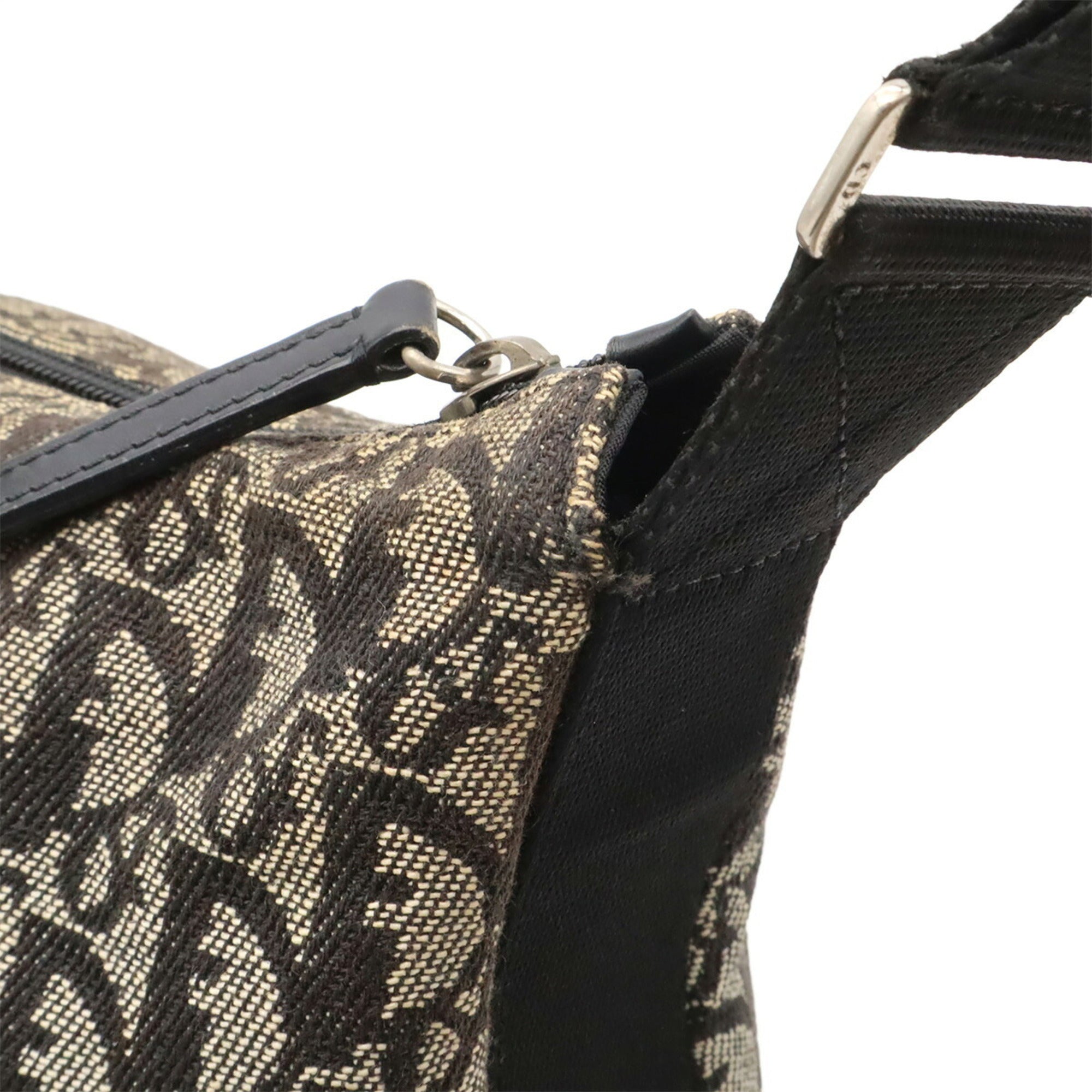 Christian Dior Black Trotter Shoulder Bag (Pre-Owned)