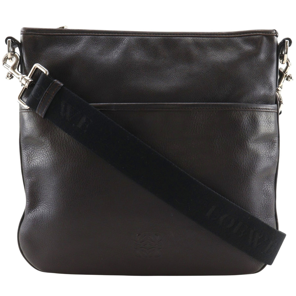 Loewe Black Leather Shoulder Bag (Pre-Owned)