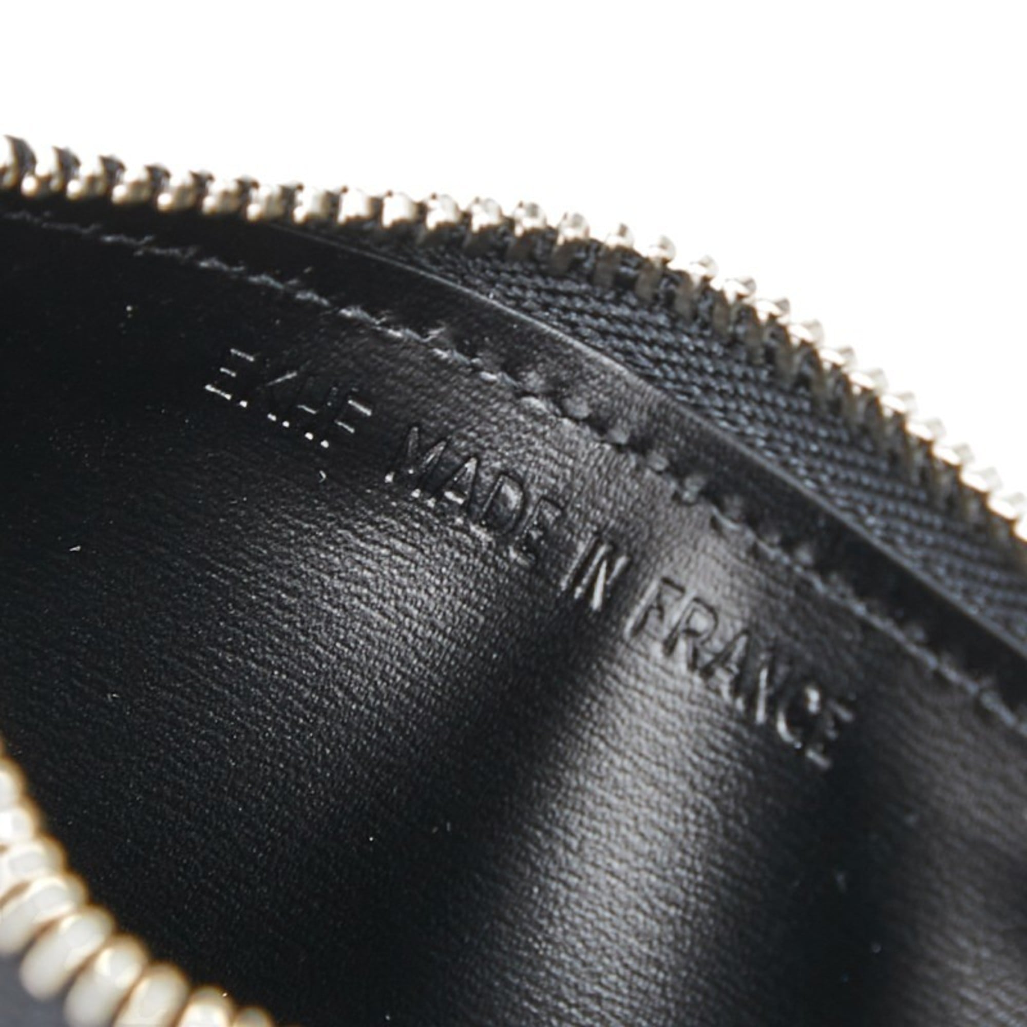 Cartier Black Leather Coin Purse/Coin Case (Pre-Owned)