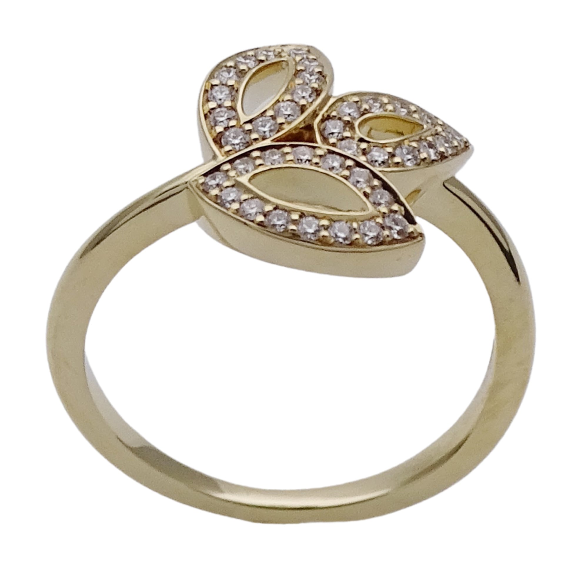 Harry Winston Yellow Gold Yellow Gold (18K) Band Ring (Pre-Owned)