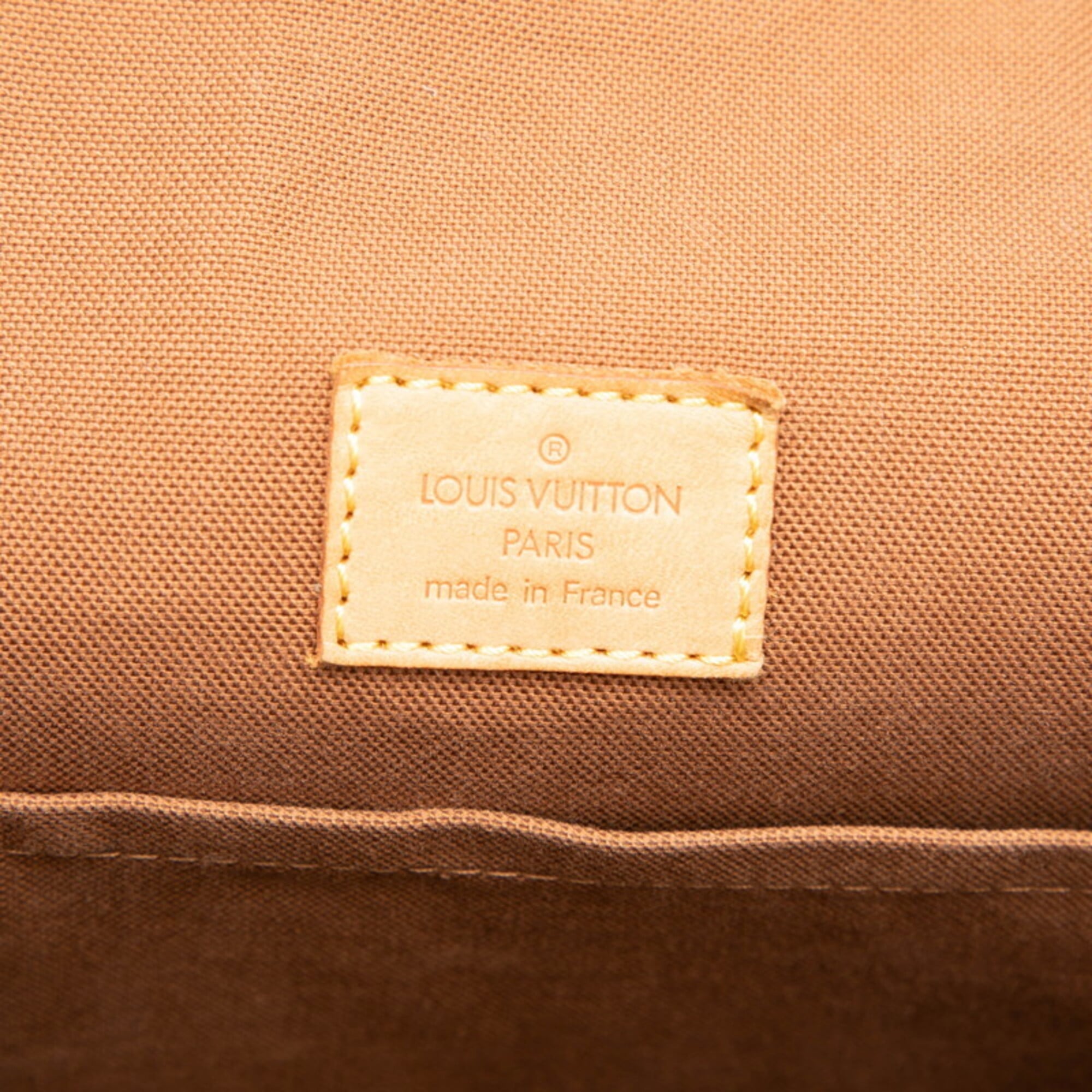 Louis Vuitton Brown Pvc Leather Shoulder Bag (Pre-Owned)