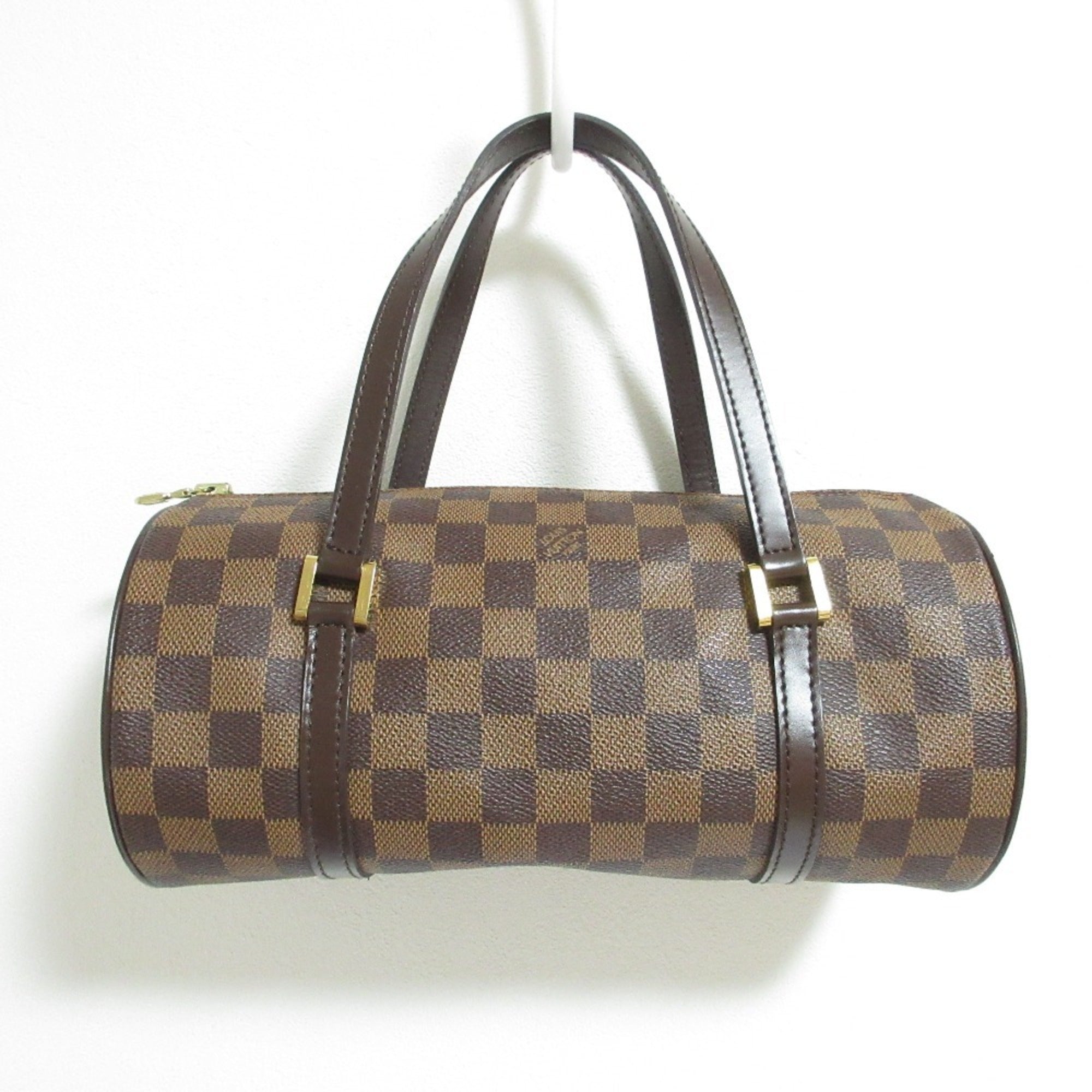 Louis Vuitton Brown Galle Damier Canvas Handbag (Pre-Owned)