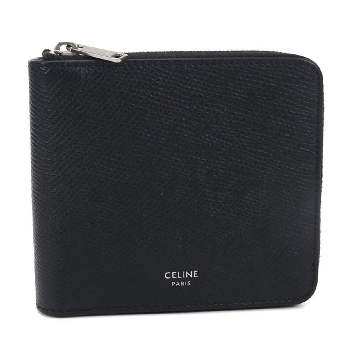 Celine Black Leather Wallet (Bi-Fold) (Pre-Owned)