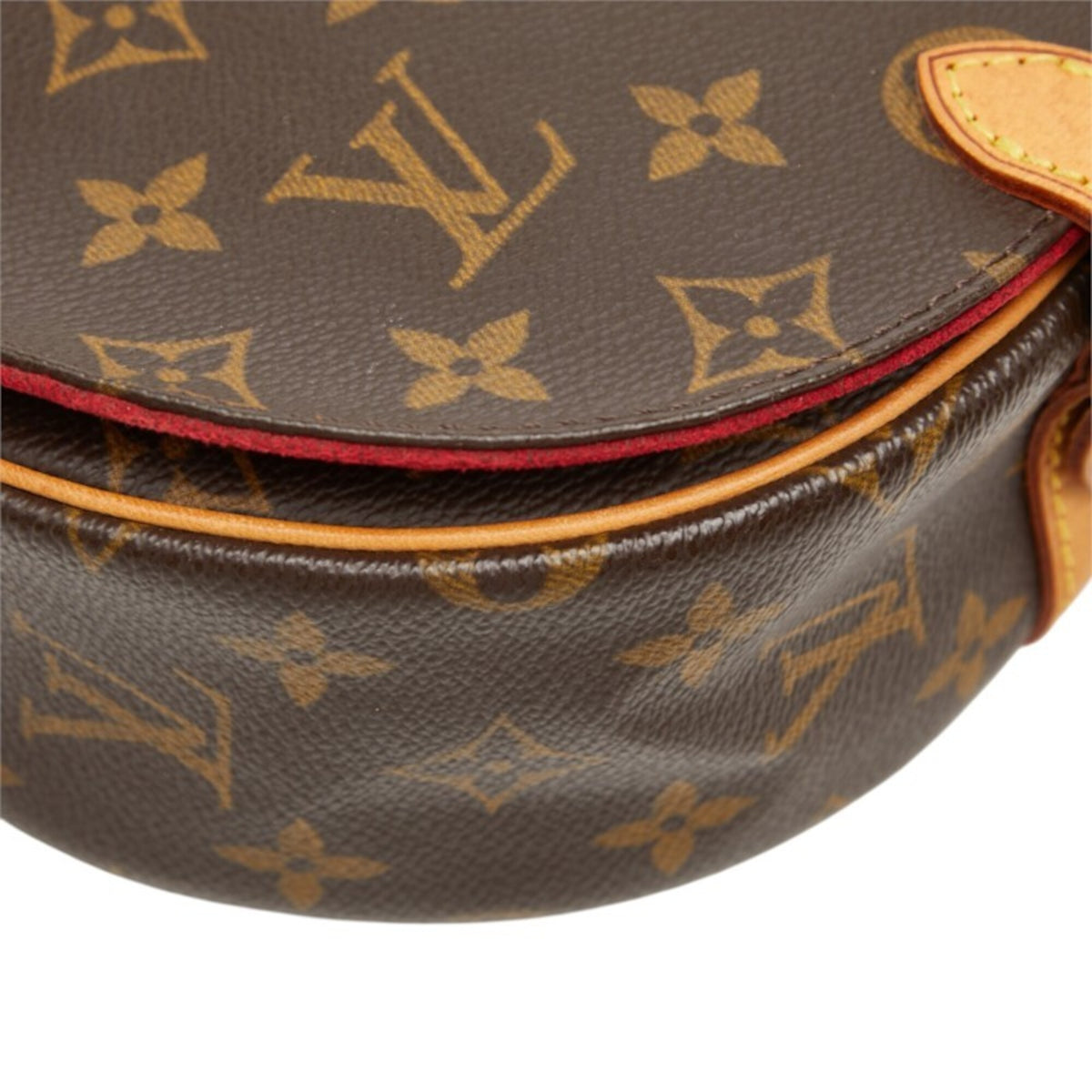 Louis Vuitton Brown Pvc Leather Shoulder Bag (Pre-Owned)