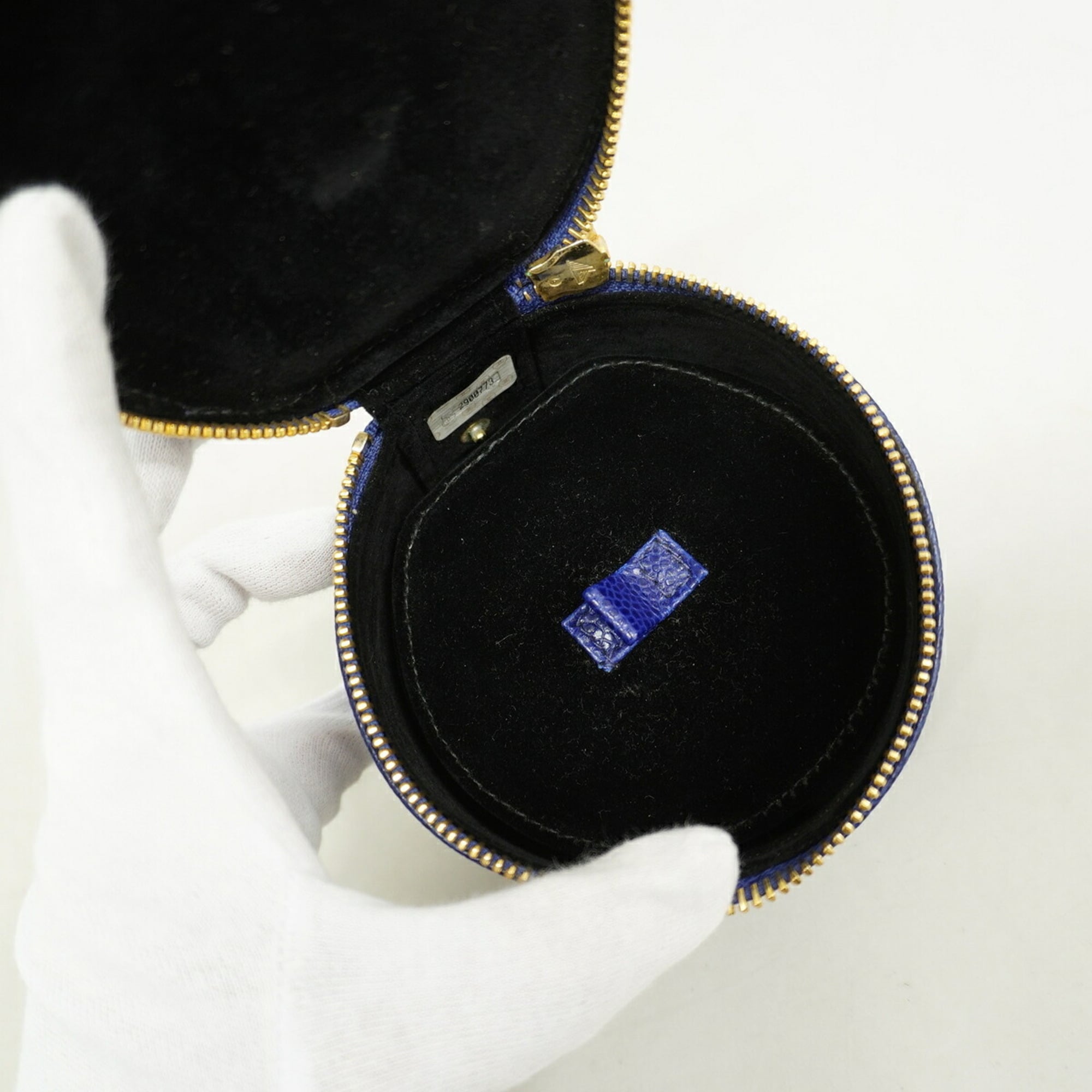 Chanel Navy Grained Calfskin (Pre-Owned)