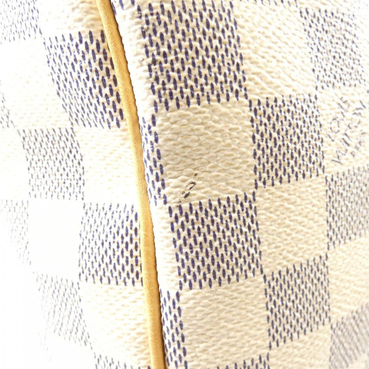 Louis Vuitton Azur Coated Canvas Boston Bag (Pre-Owned)