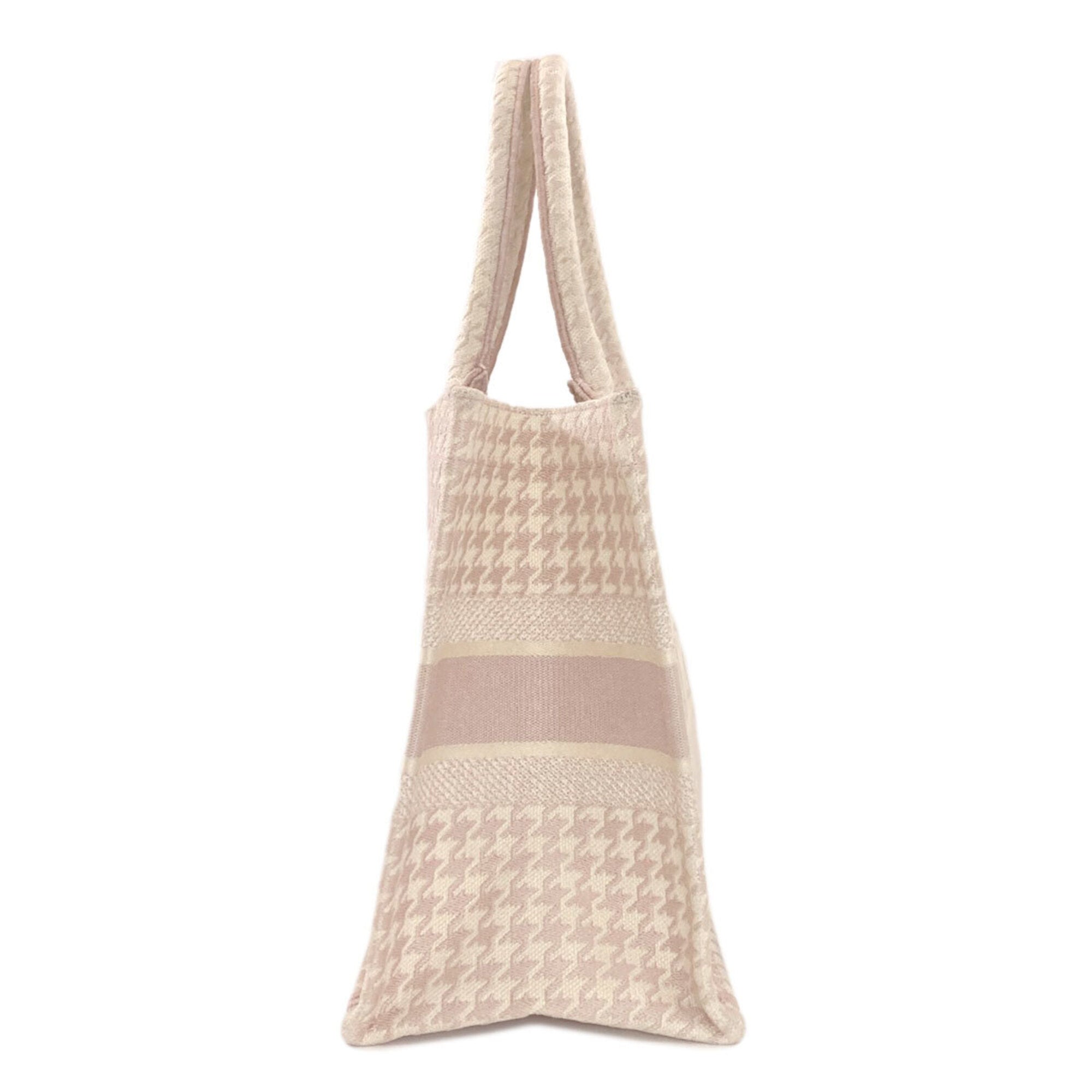 Christian Dior Pink Canvas Tote Bag (Pre-Owned)