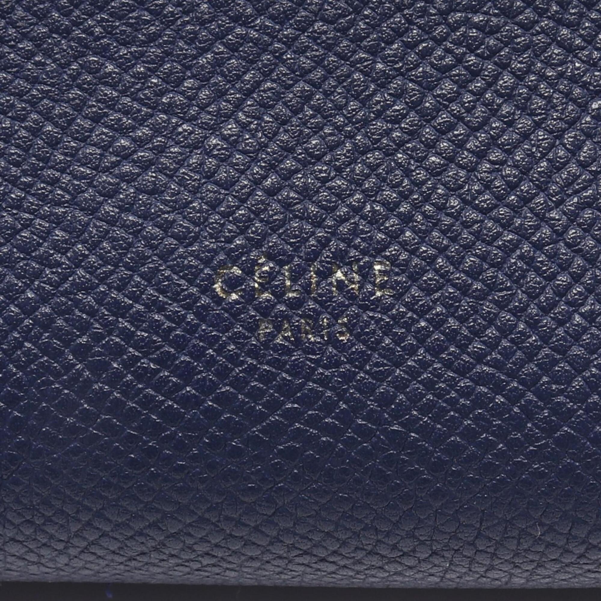 Celine Blue Leather Handbag (Pre-Owned)