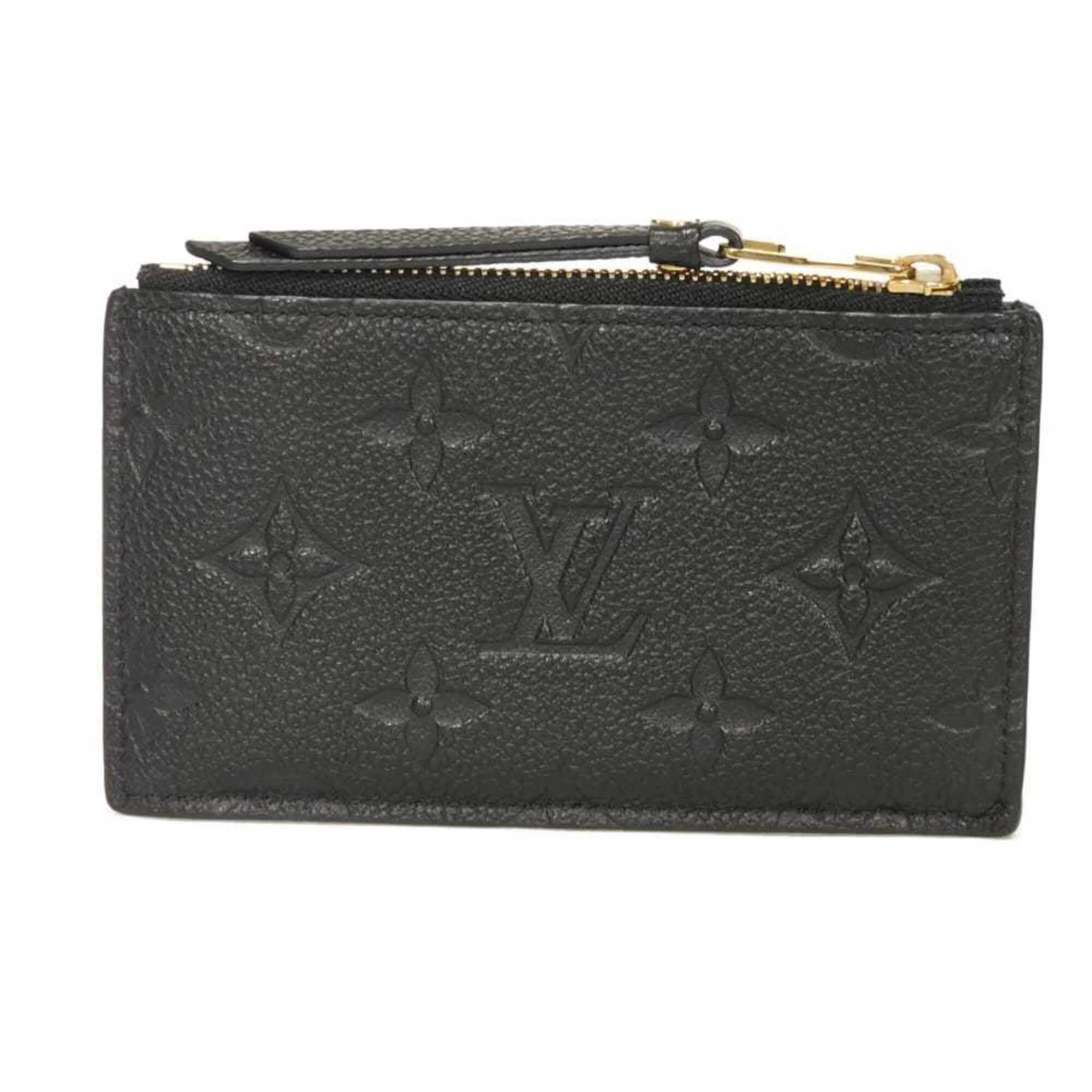 Louis Vuitton Black Noir Monogram Empreinte Leather Coin Purse/Coin Case (Pre-Owned)