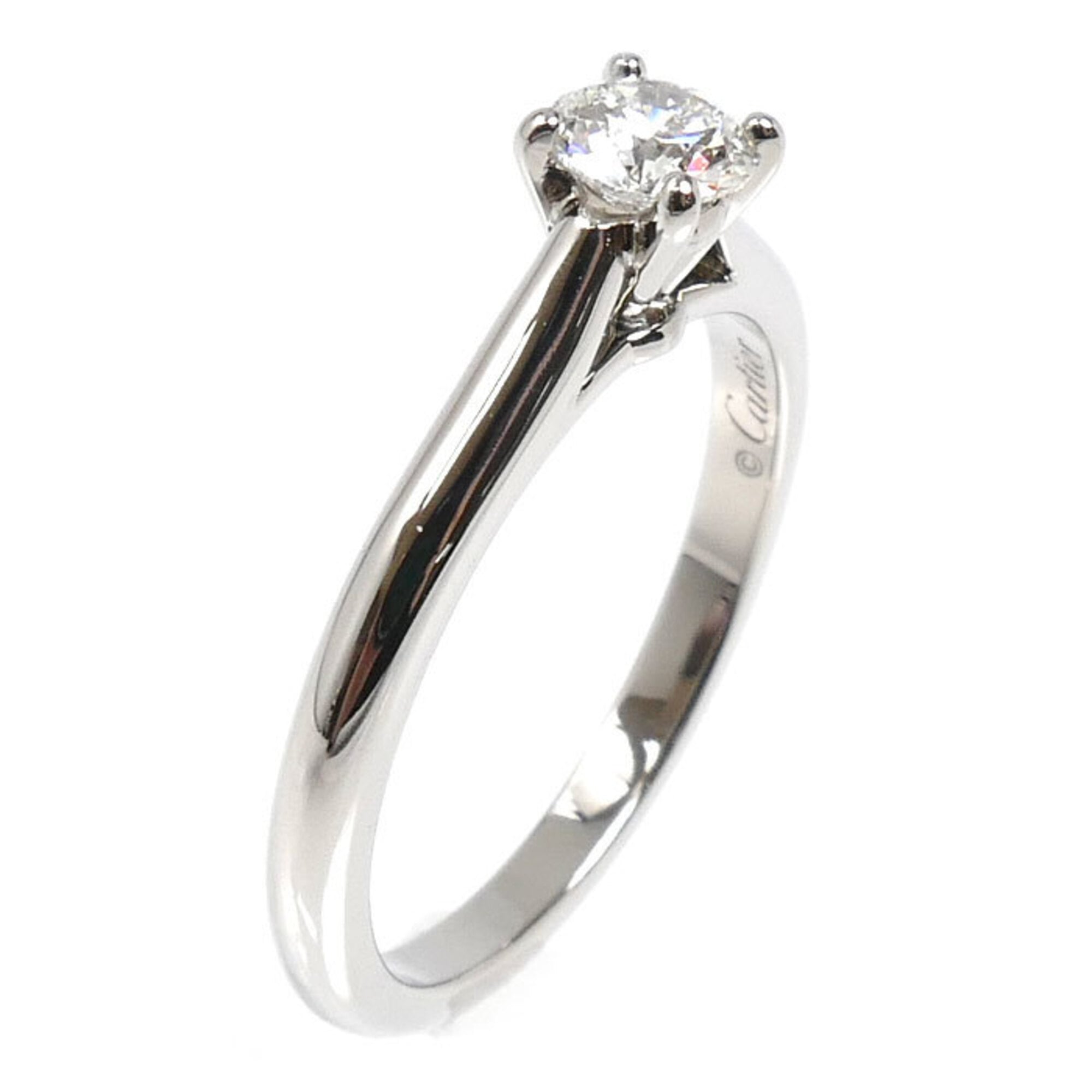Cartier Platinum 950 Band Ring (Pre-Owned)