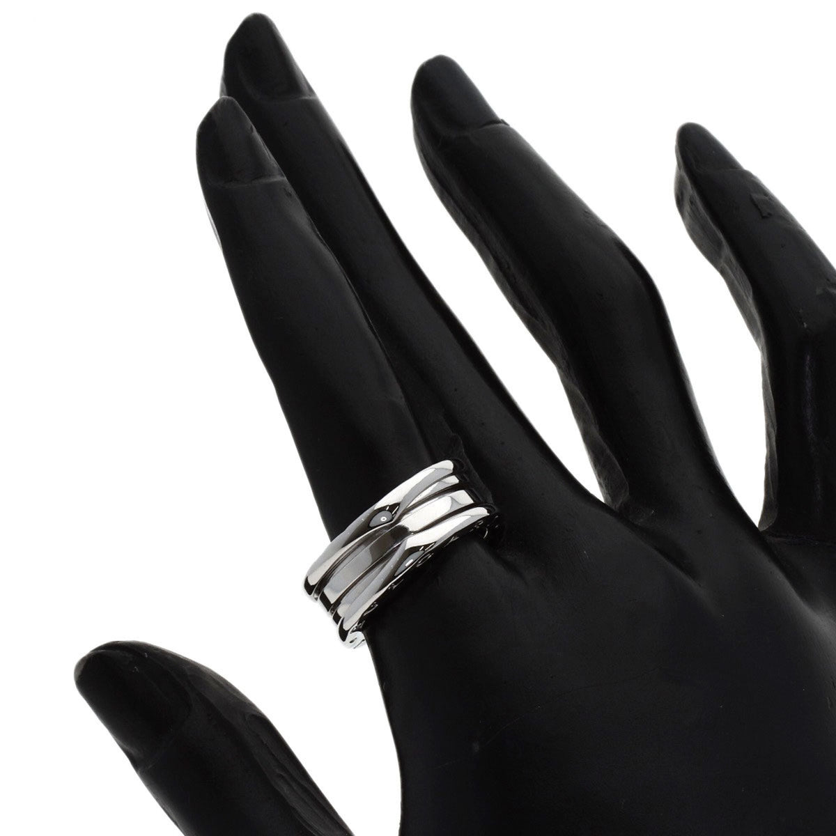 Bvlgari White Gold (18K) Band Ring (Pre-Owned)