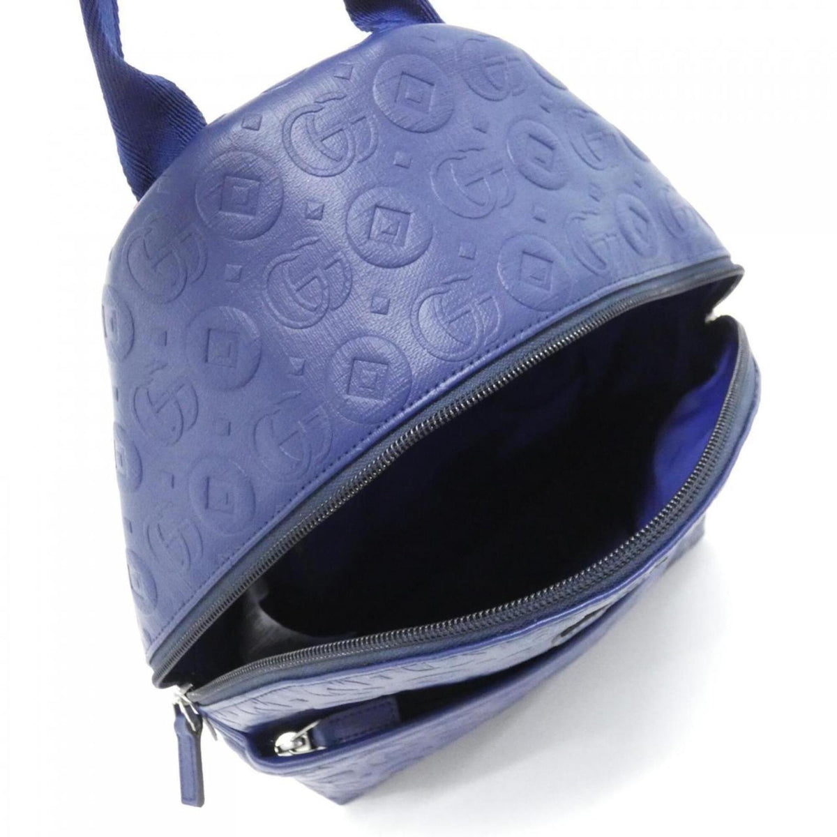 Gucci Blue Leather Backpack (Pre-Owned)