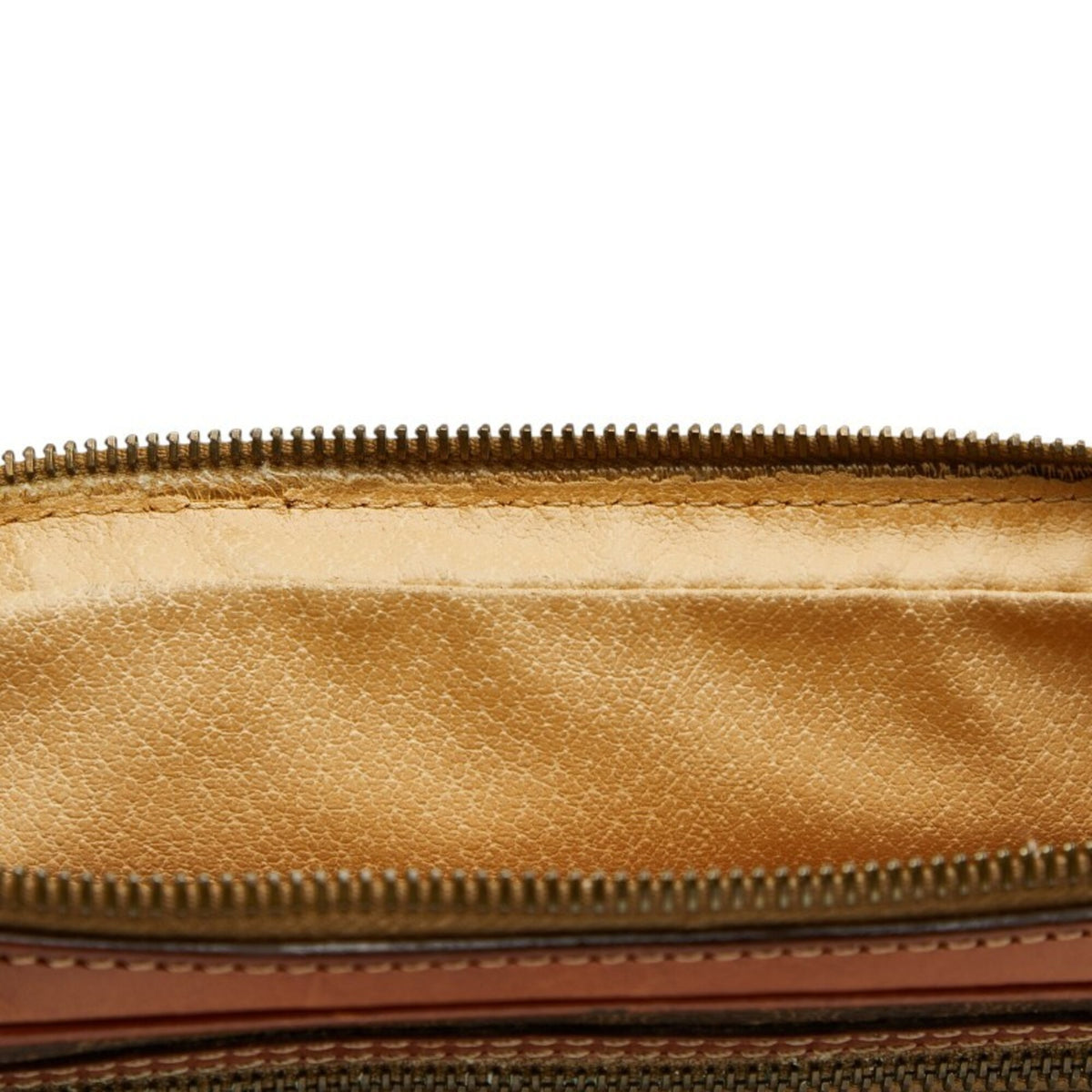 Celine Brown Pvc Clutch Bag (Pre-Owned)