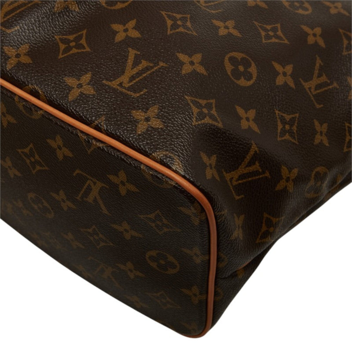 Louis Vuitton Monogram Brown Pvc Leather Handbag Shoulder Bag (Pre-Owned)