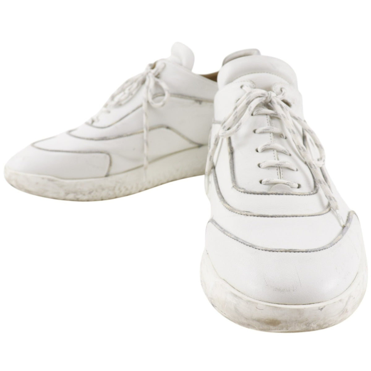 Hermes White Sneakers (Pre-Owned)