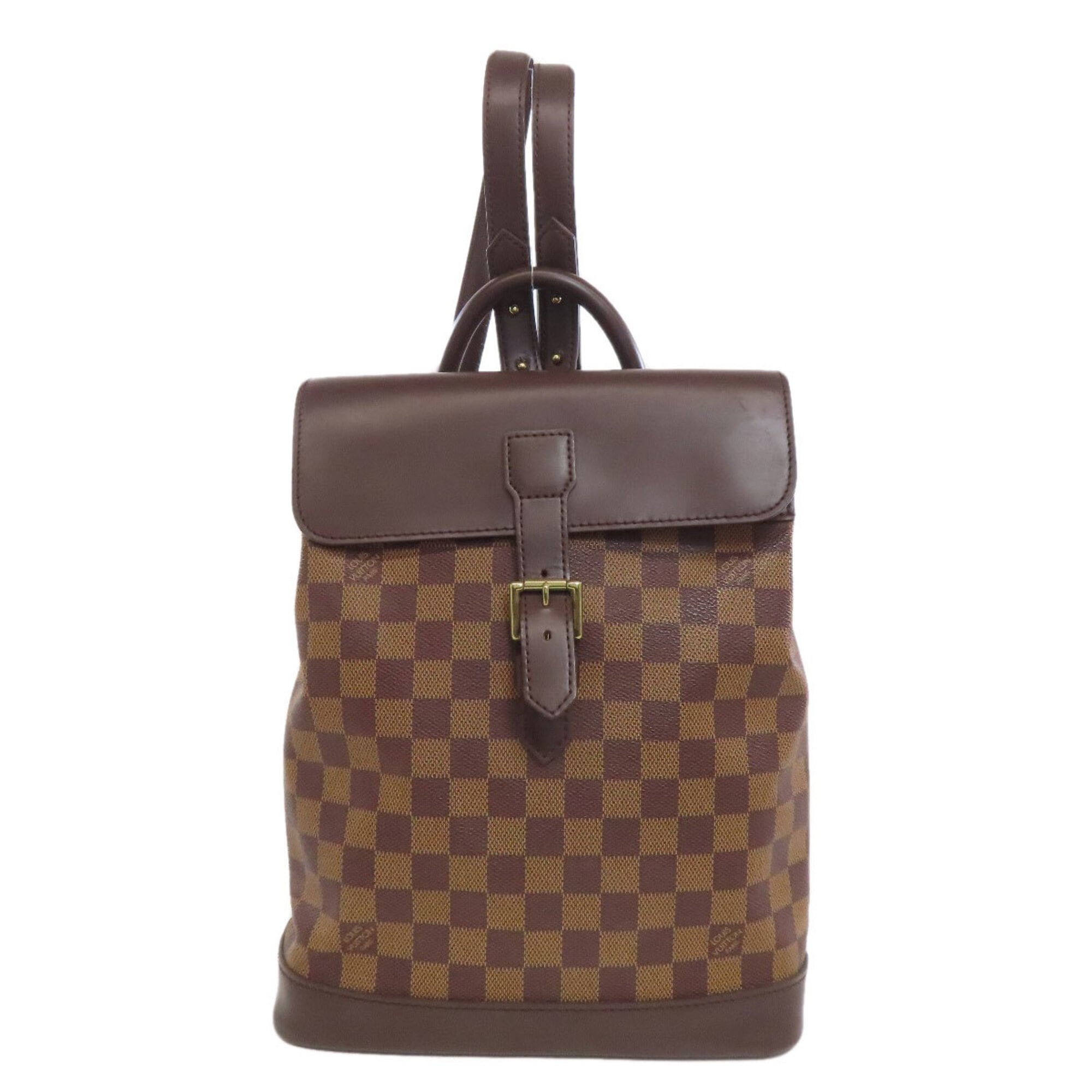 Louis Vuitton Brown Damier Canvas Ebene Damier Canvas Backpack (Pre-Owned)